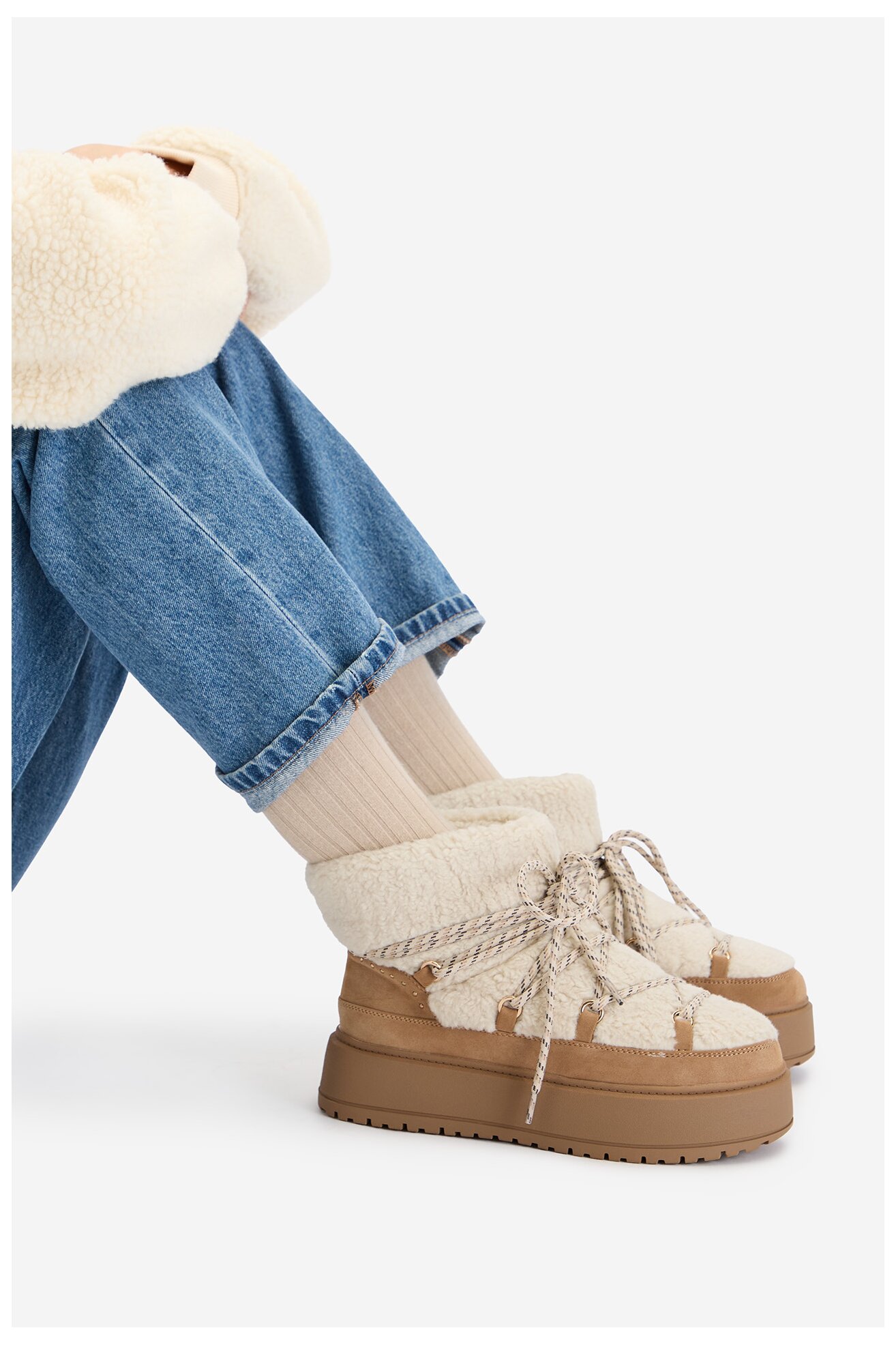 Kratke čizme Jenny CEO-HY2T685S-2 BEŽ