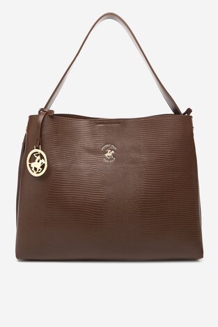 Сумка З Ремінцем Beverly Hills Polo Club BHPC-W-04-A23 КОРИЧНЕВИЙ
