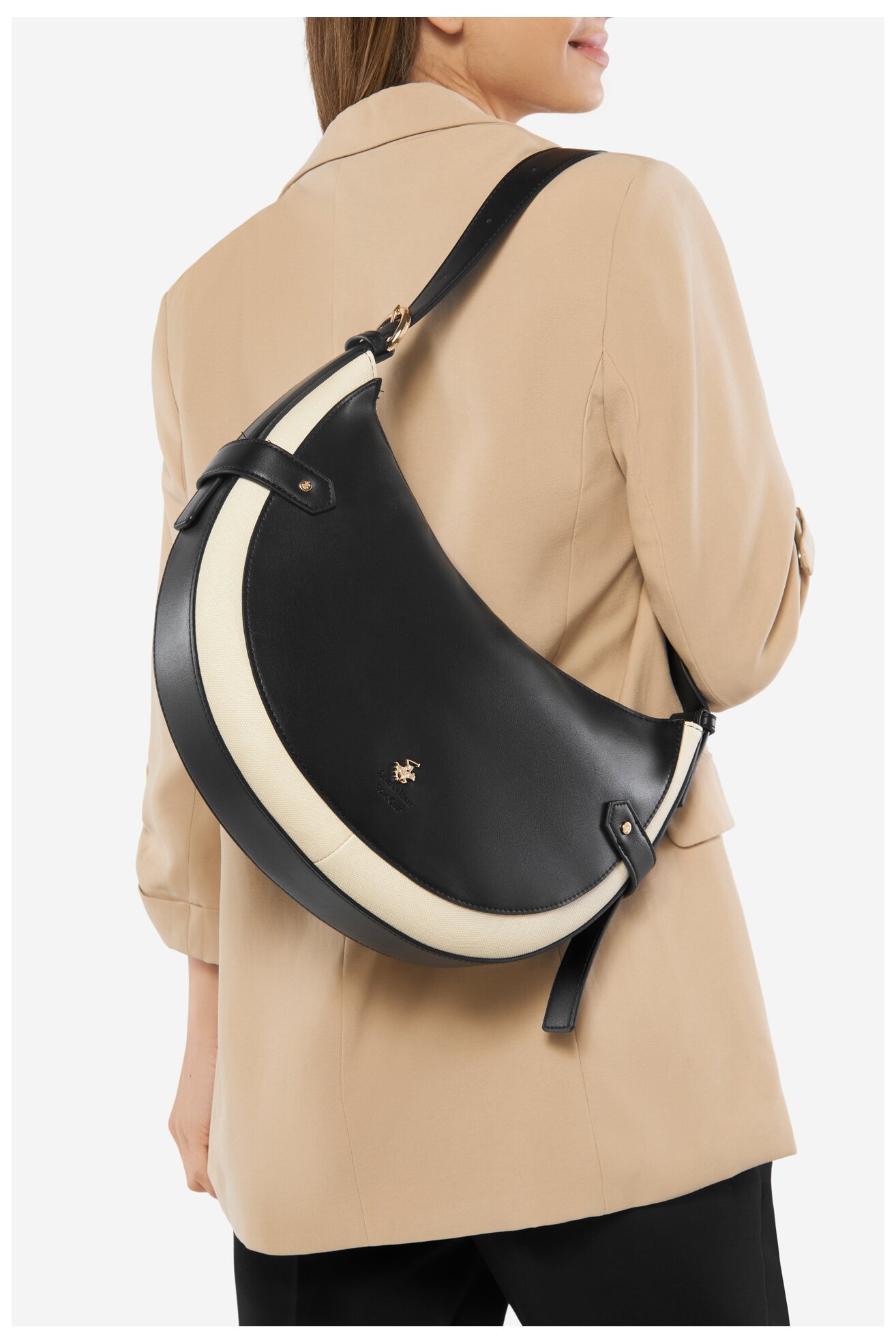 Kézitáska Beverly Hills Polo Club BHPC-C-003-07 FEKETE