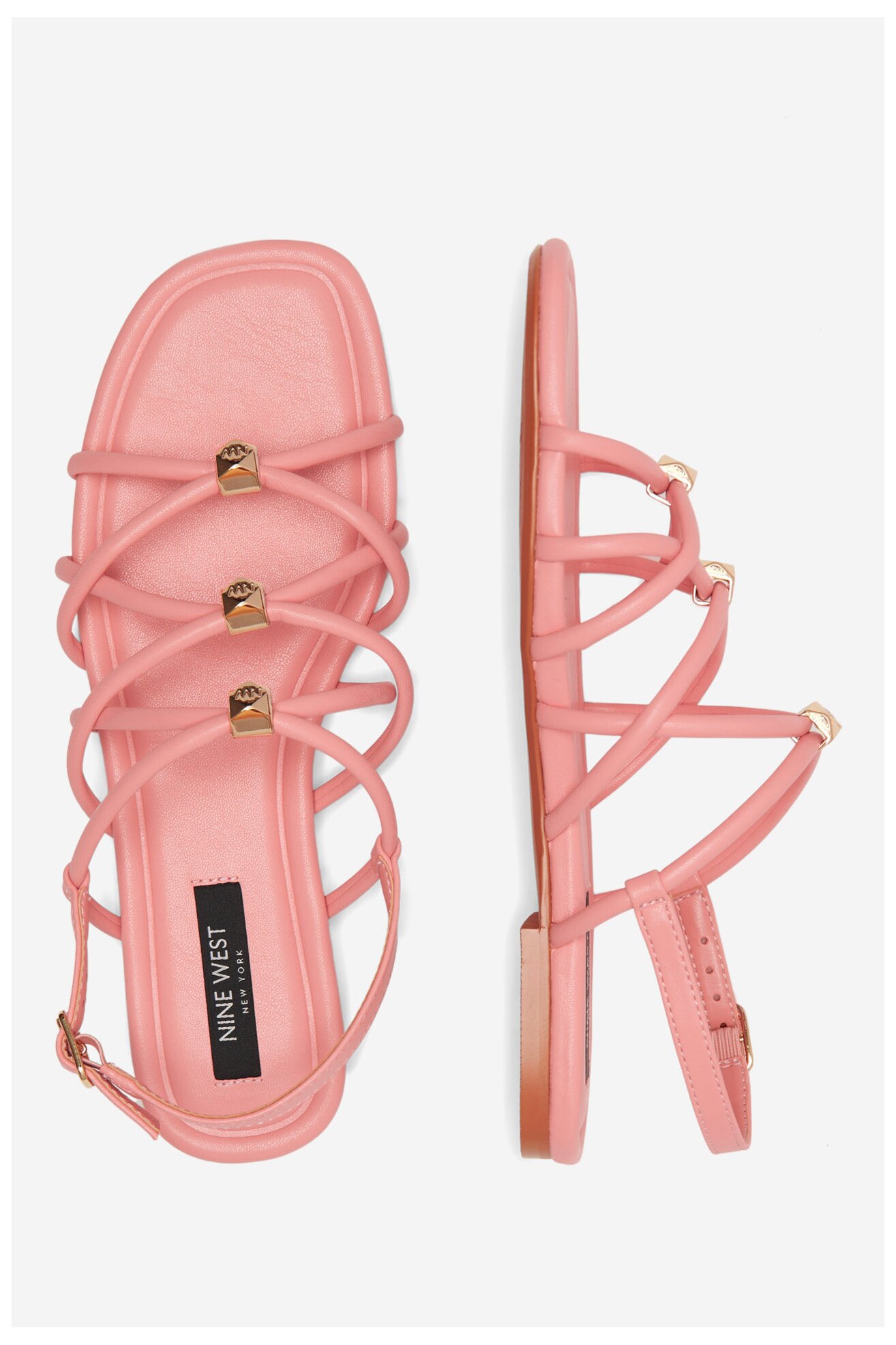 Szandál NINE WEST 123AL1737 RÓZSASZÍN