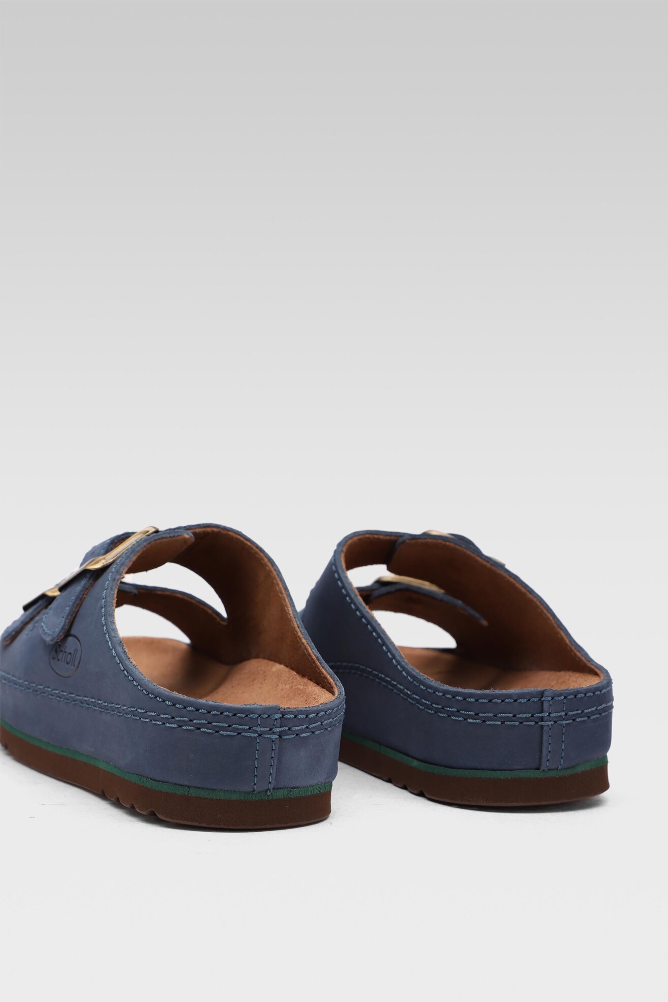 Klapki Scholl F21531 AIR BAG MED 1017 Granatowy