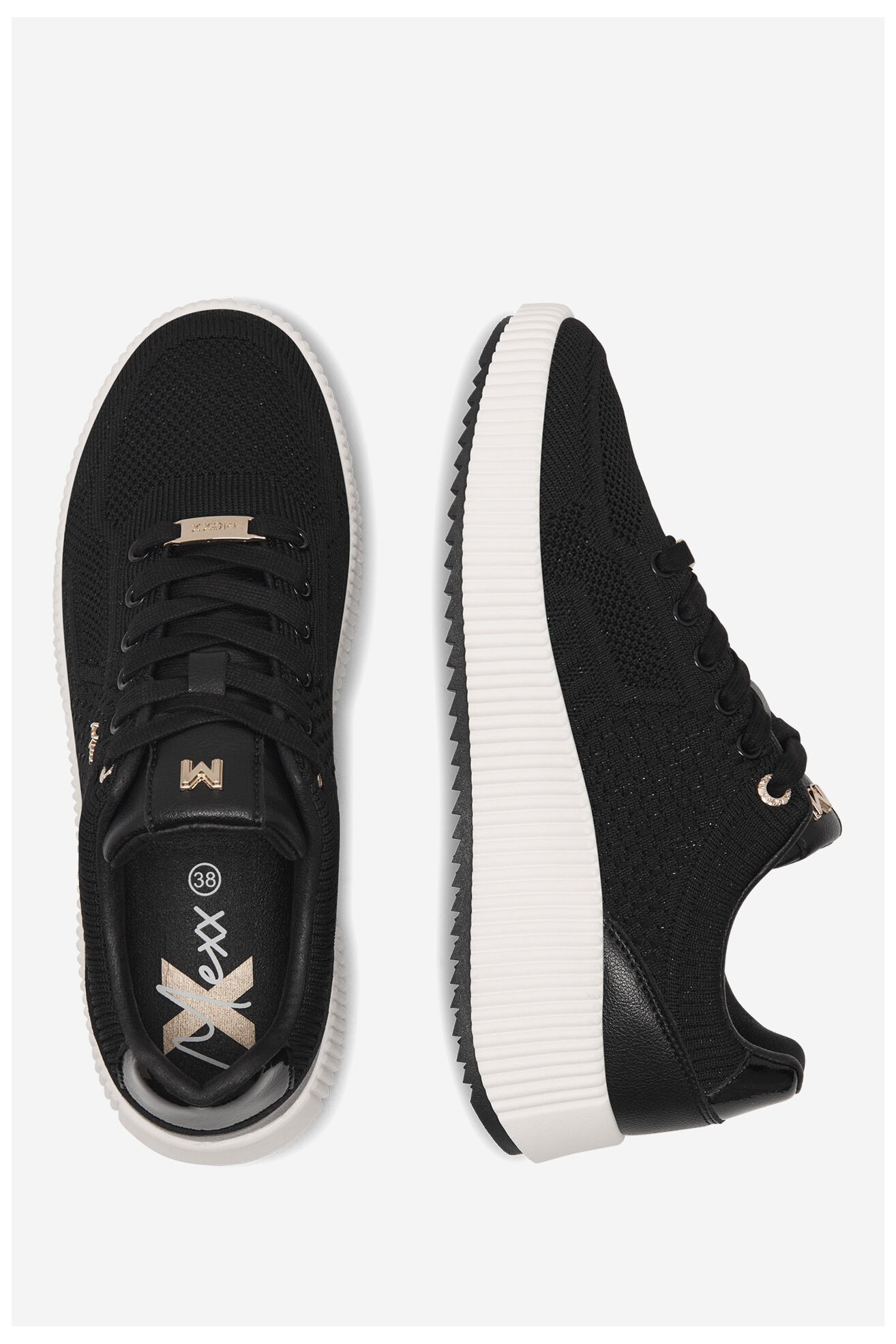 Sneakerși Mexx MIRL1011341W-01 NEGRU