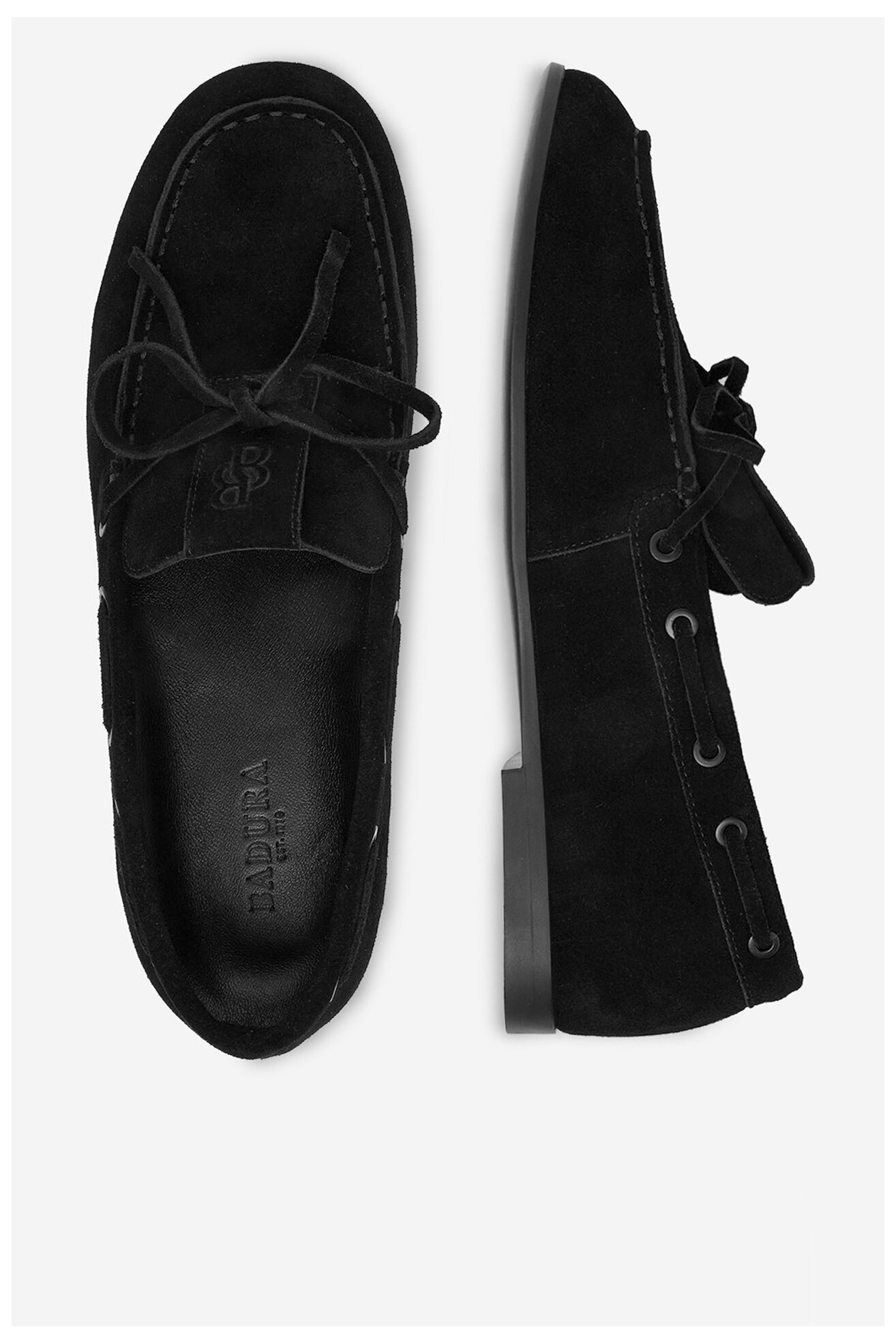 Półbuty Badura EO-ADLEY-LT2308 Czarny