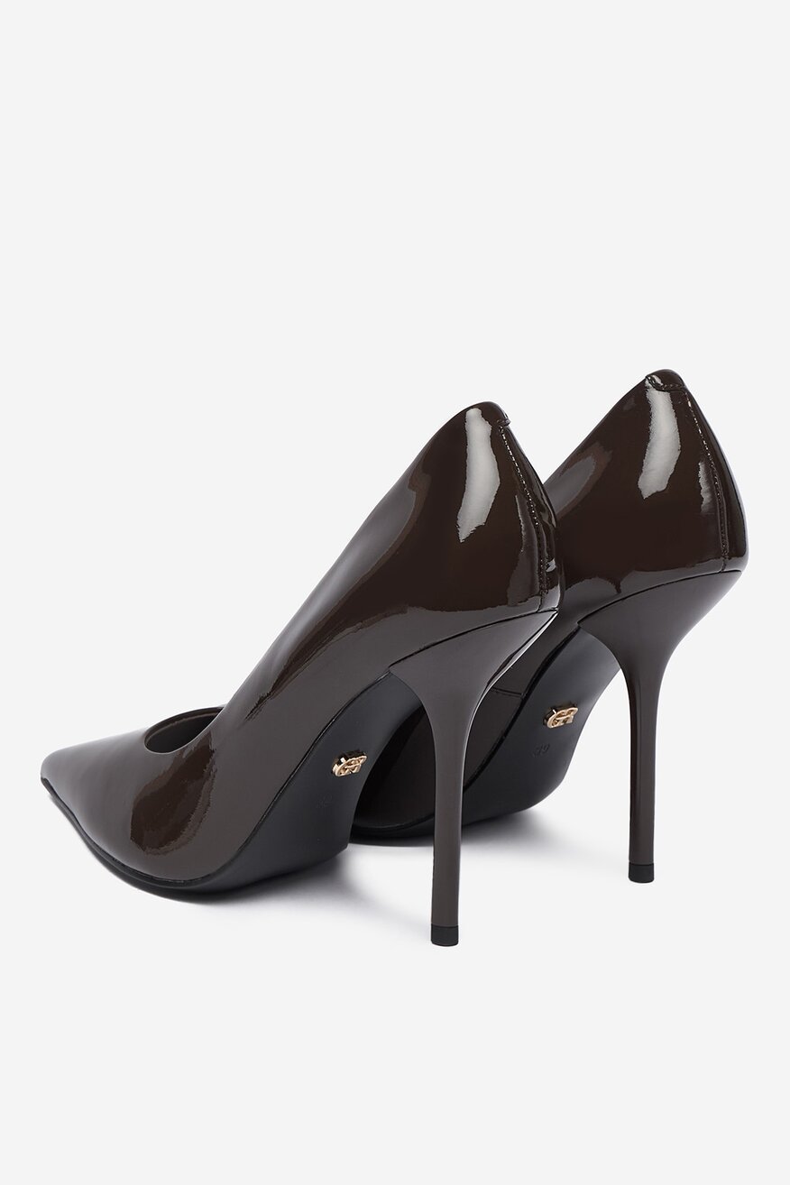 Gino Rossi - Szpilki skórzane - 5906751441442