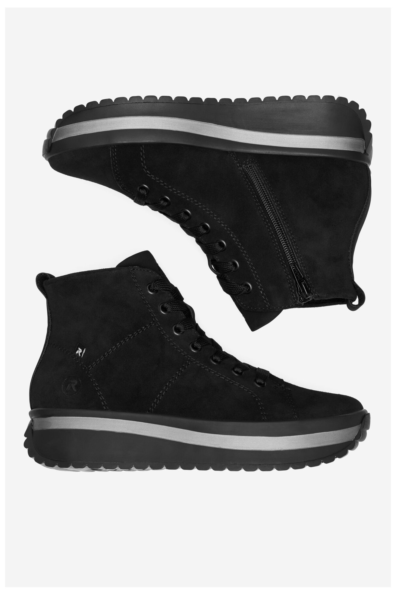 Bocanci Rieker Revolution Lifestyle W0960-00 NEGRU