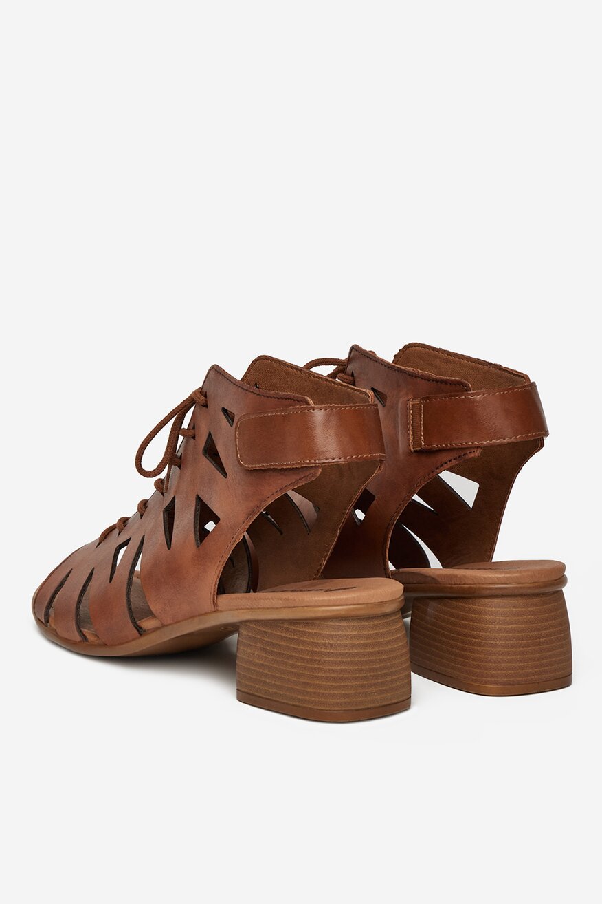 Remonte - Sandały skórzane - 5906751738665