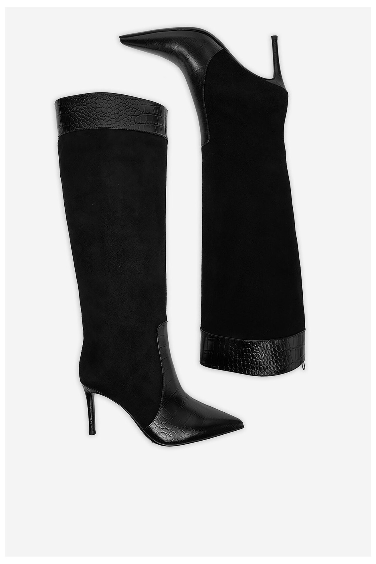 Kozaki EVA MINGE EO-DANA-GLC6020-16.5-361 Czarny