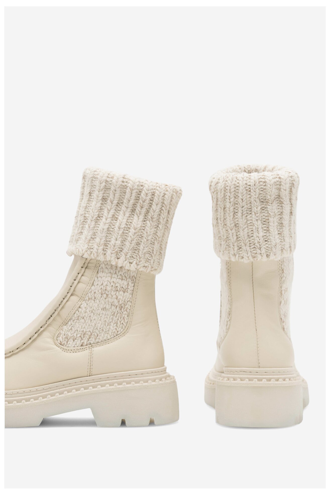 Botki Badura OVAR-23AW111 Beżowy