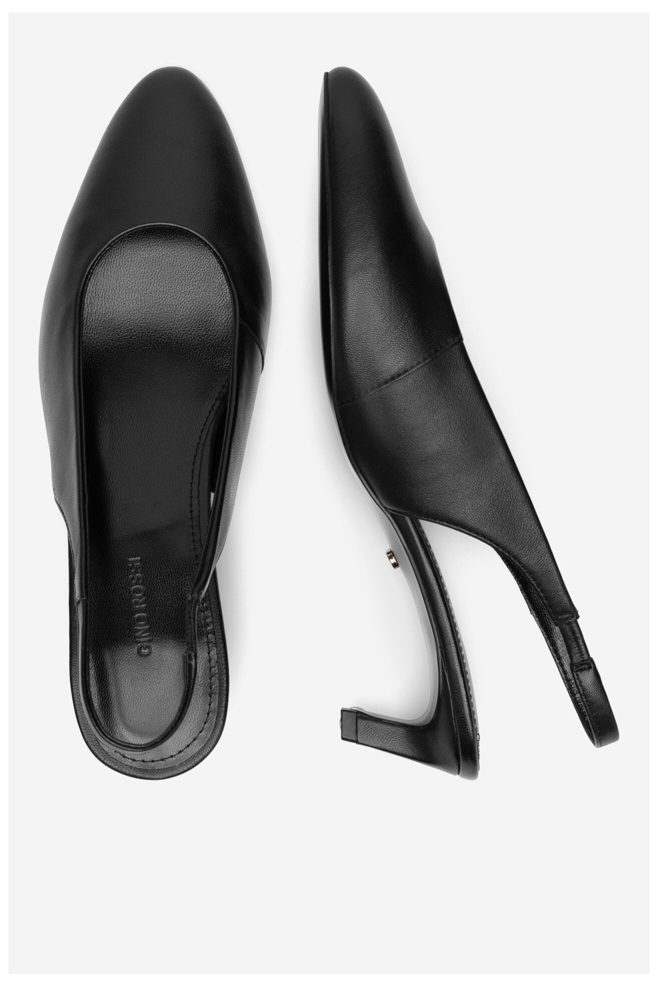 Елегантни обувки Gino Rossi LILY-118324 ЧЕРЕН