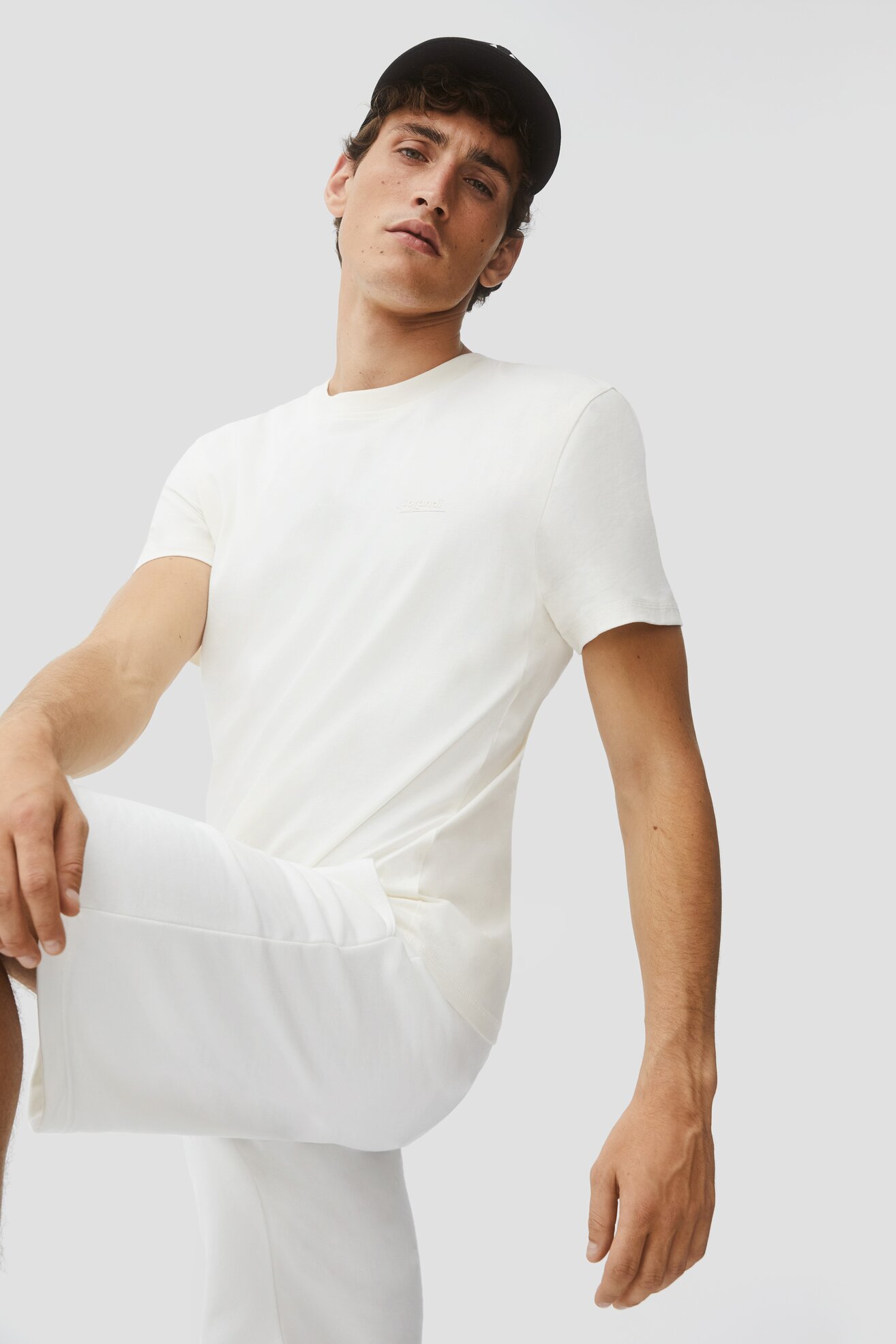 T-shirt Sprandi AW21-TSM007 Biały