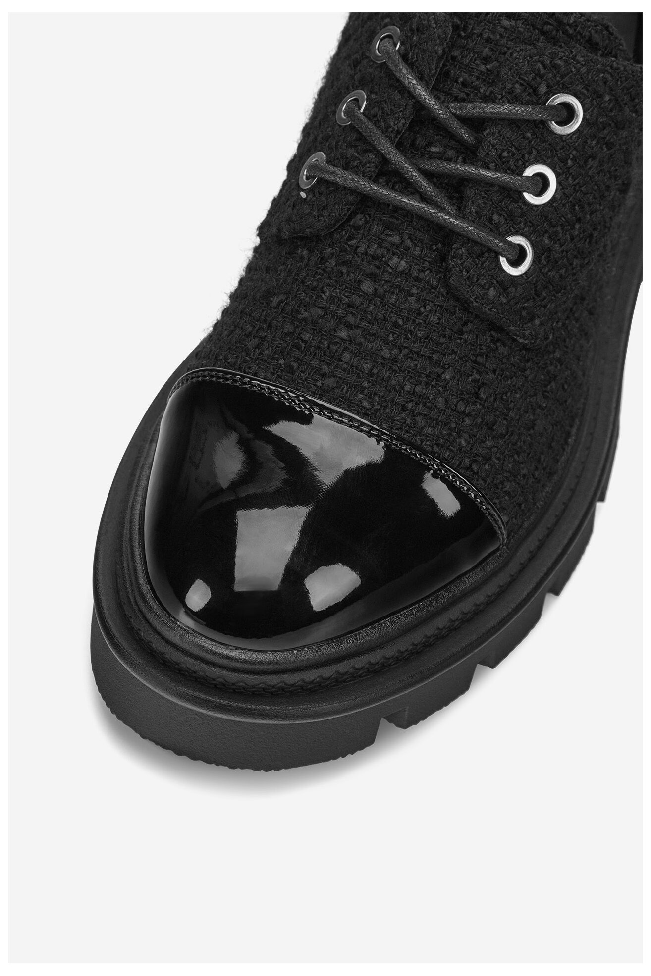 Półbuty NINE WEST 8198-1A Czarny