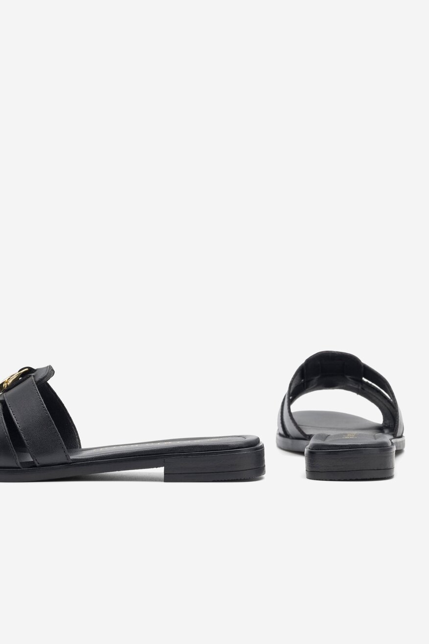 
                Sergio Bardi - Klapki skórzane - 5905588334354