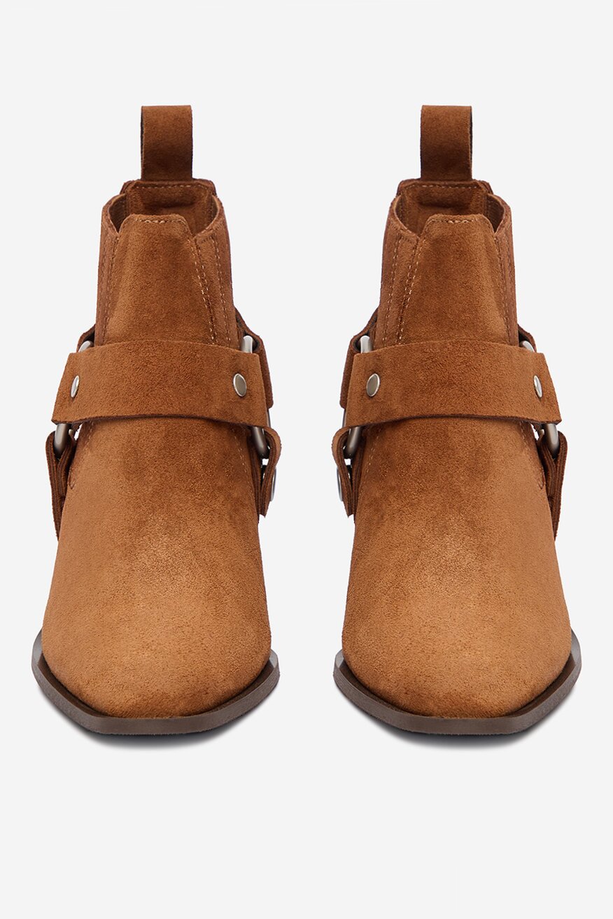 Botki Badura EO-CLEO-501-25 Beżowy ciemny - 5906751396193