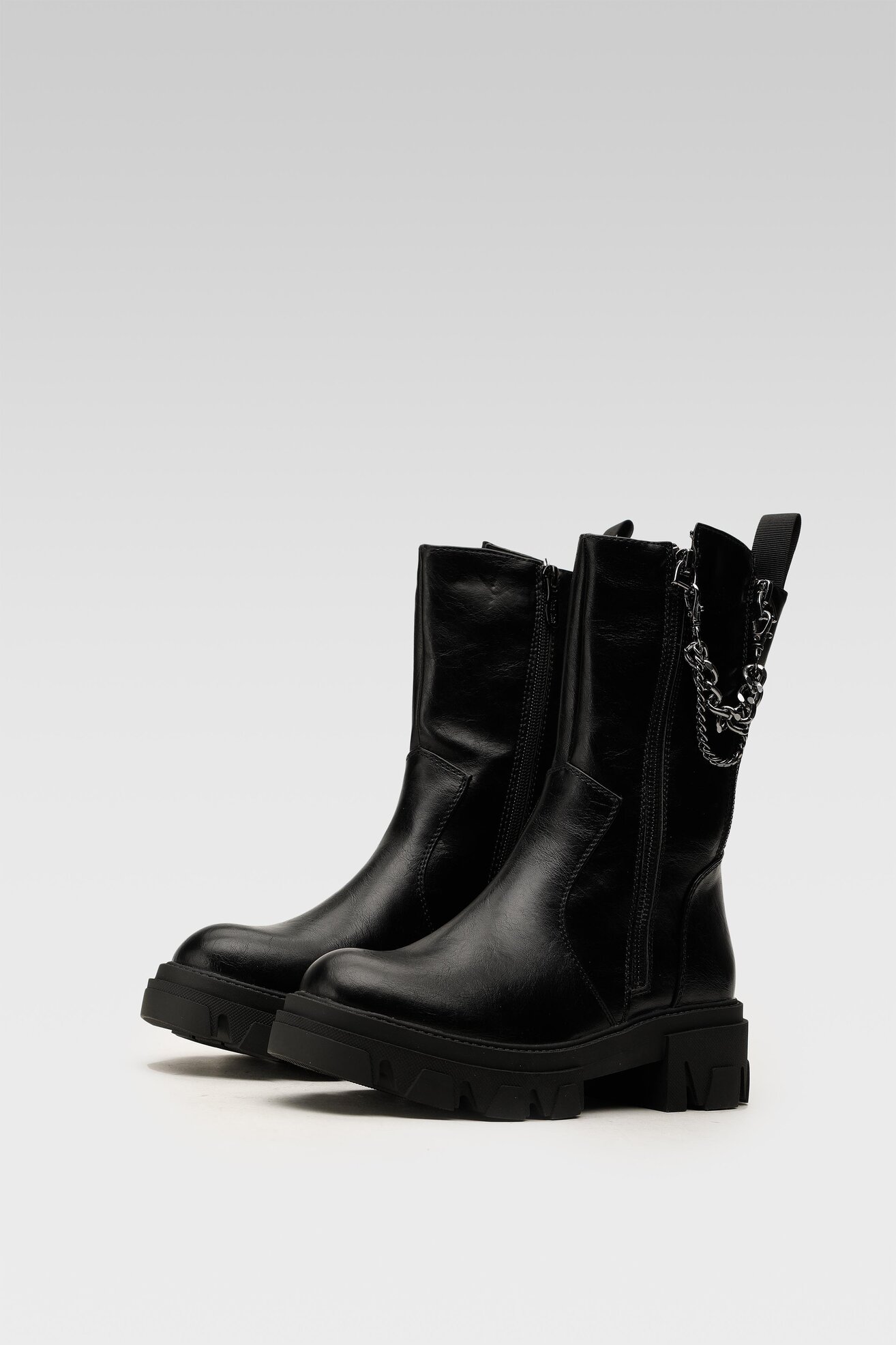 Botki DeeZee WS5598-03 Czarny