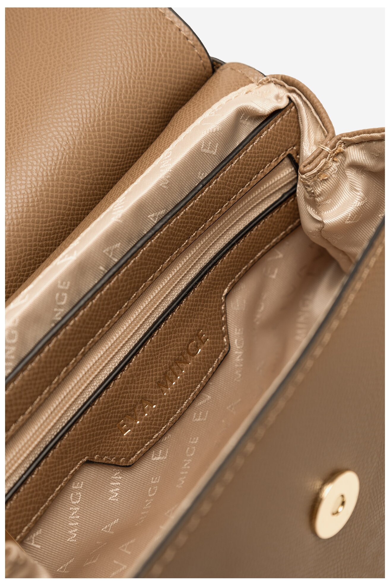 Сумка З Ремінцем EVA MINGE ACACJA-CS0377 СВІТЛО-БЕЖЕВИЙ