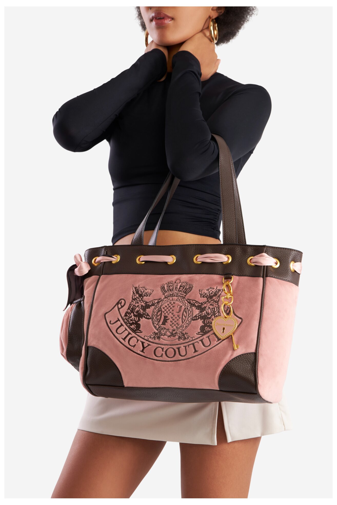 Kézitáska Juicy Couture BIJXT8674WZC VILÁGOS RÓZSASZÍN