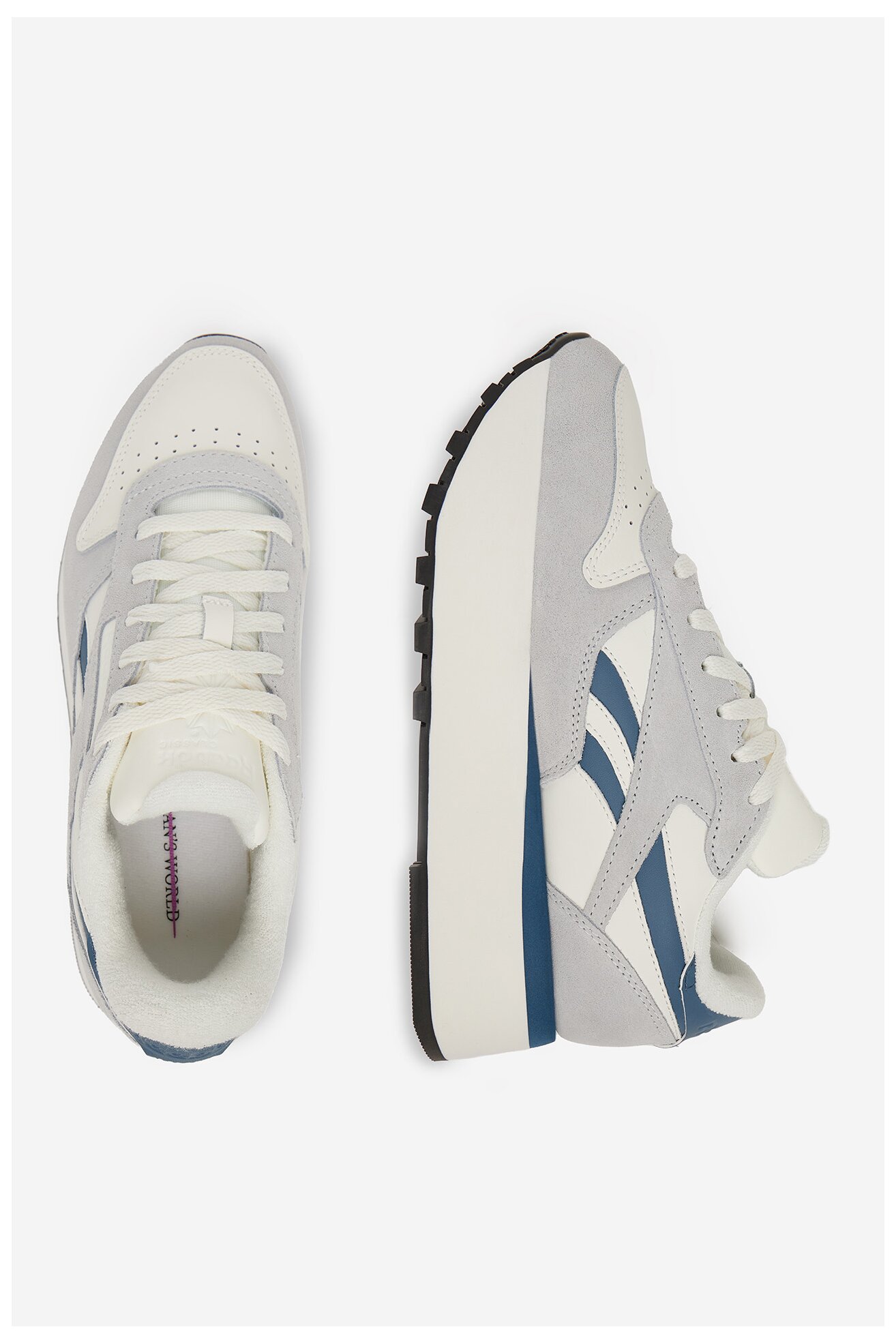 Sportovní obuv Reebok CLASSIC LEATHER TRIPLE LIFT 100211388 ŠEDÁ