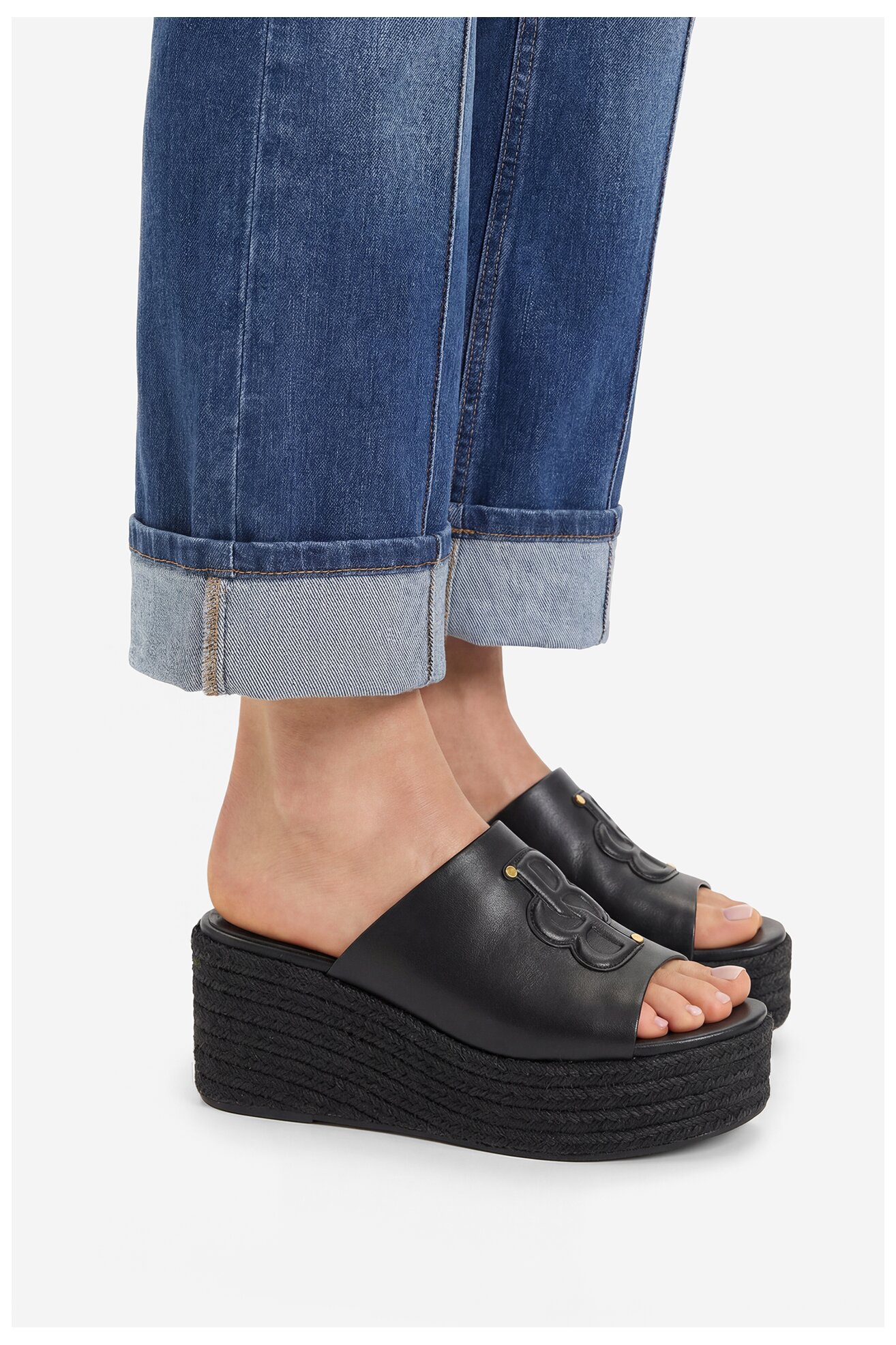 Шльопанець Badura EO-AMINA-LT0228-26-801 ЧОРНИЙ