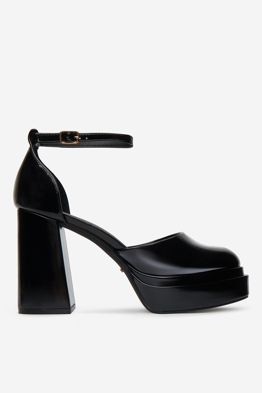 Pantofi cu toc DeeZee NEGRU - 5904410819649