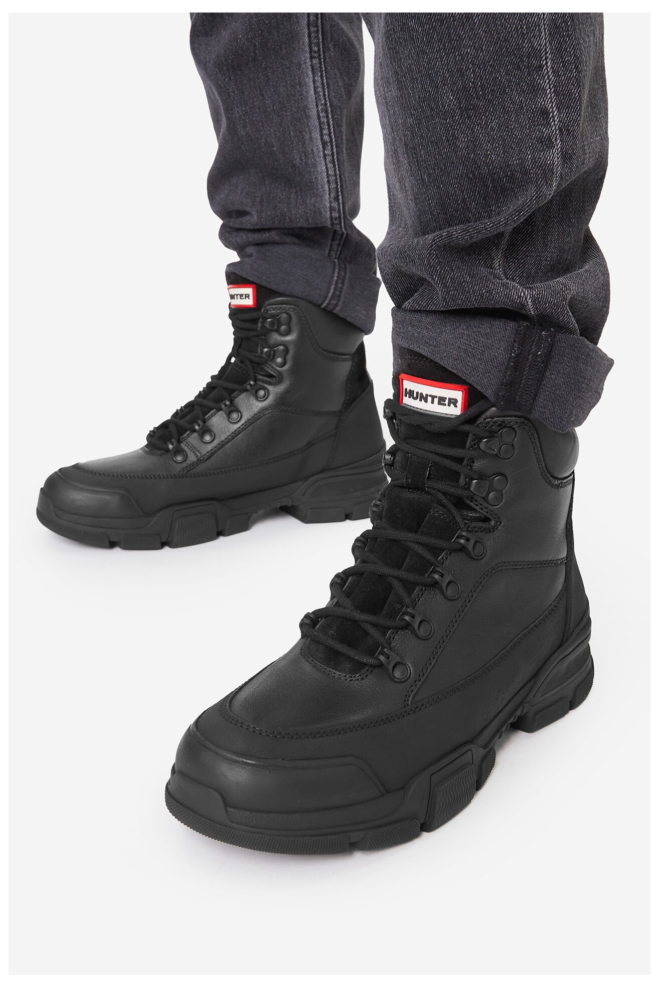 Obuwie trekkingowe HUNTER EO-BERLIN-01 MI08 Czarny