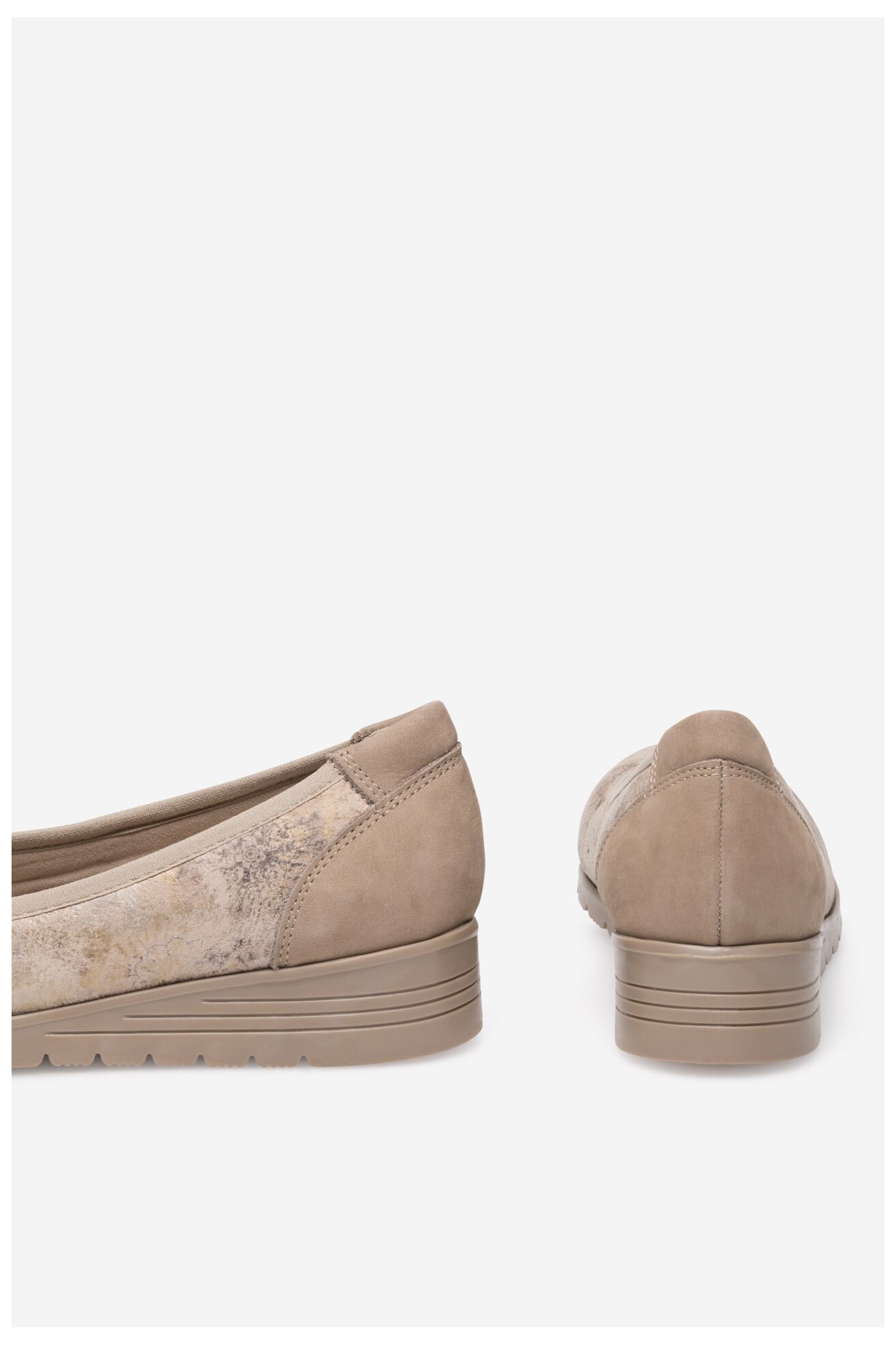 Baleríny Go Soft EST-TOMI-02 TMAVĚ BÉŽOVÁ