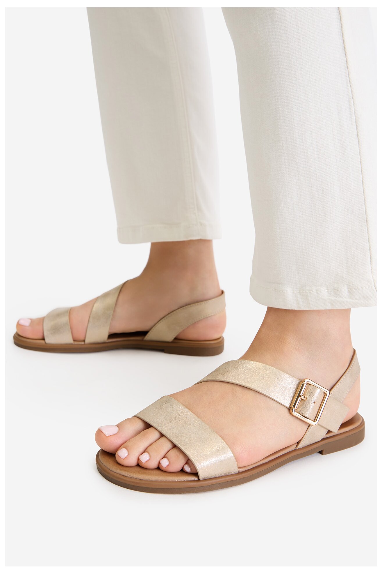 Sandały Jenny CEO-DARI WS250723-3 Złoty