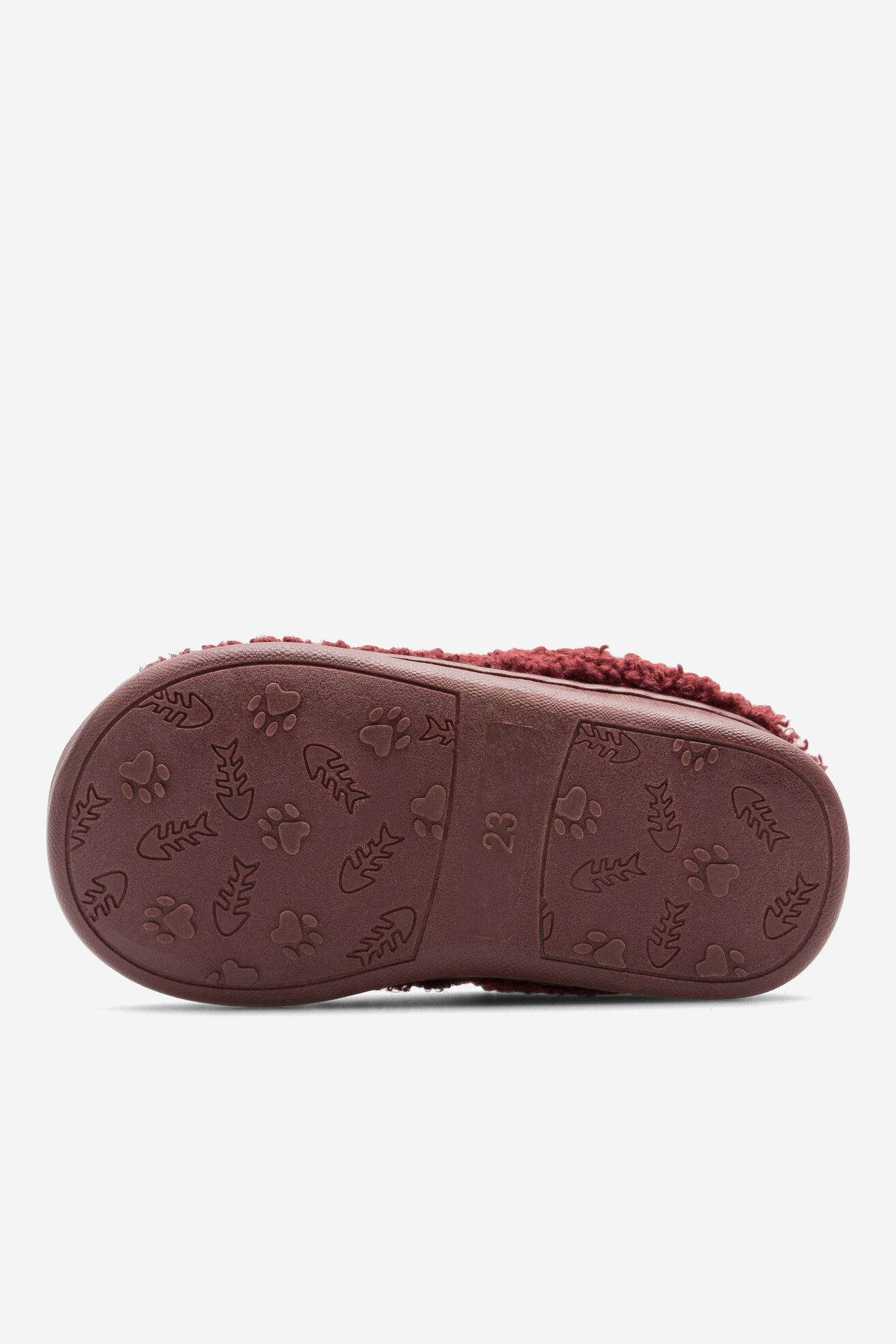 Kapcie GAP PLANO GCJ001F4TKRDDEGP Czerwony