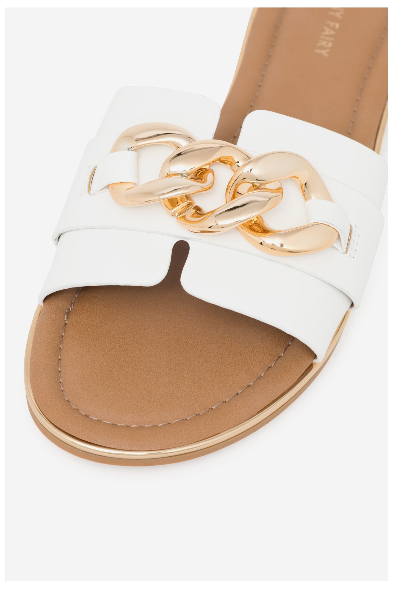 Klapki Jenny WFA2738-1 Biały