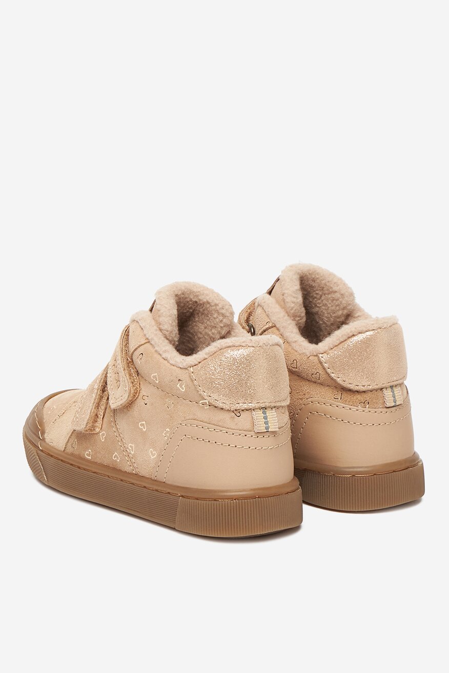 Šněrovací vyšší obuv Lasocki Kids BÉŽOVÁ - 5906751213186