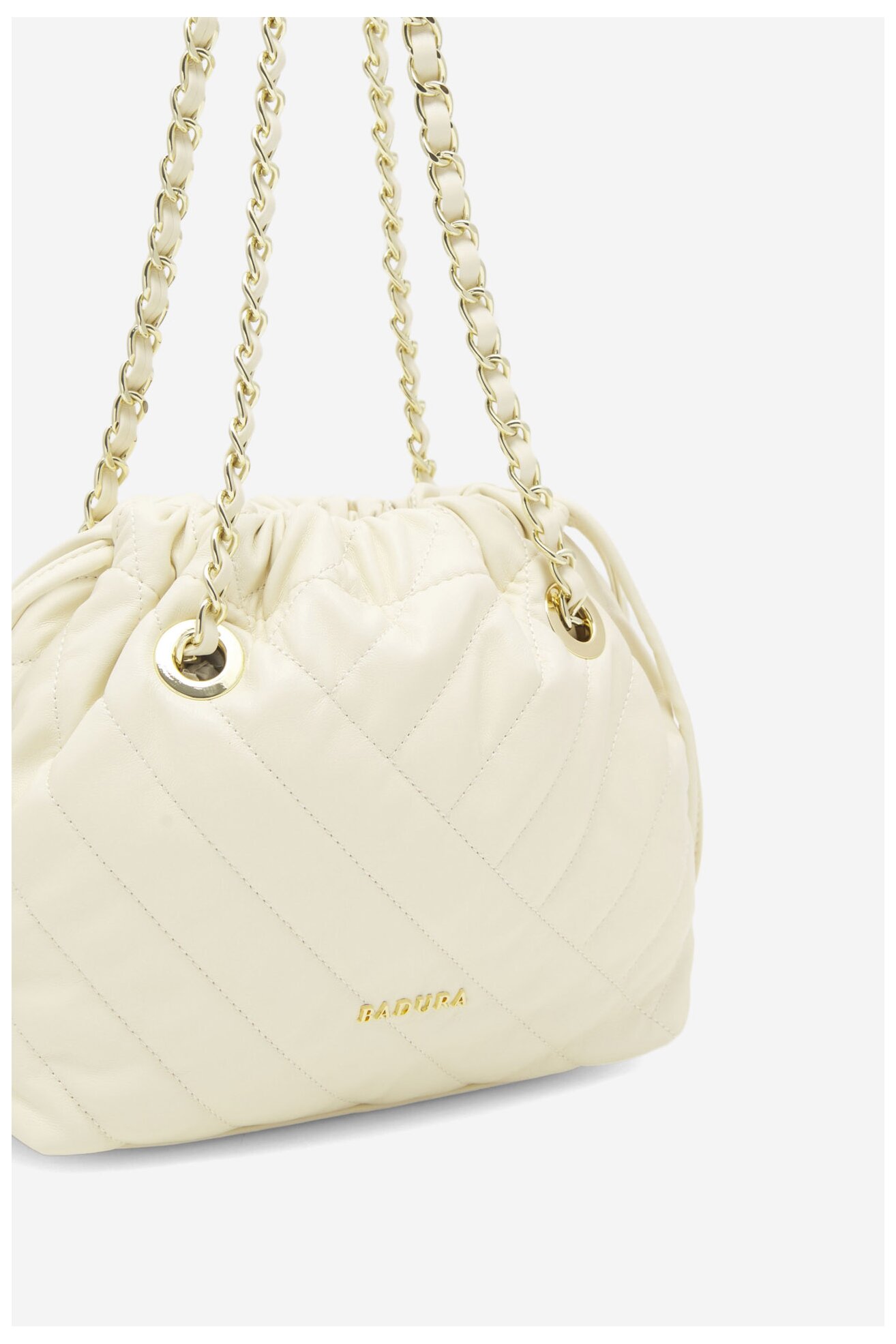 Torebka Badura TYL00287. Kremowy