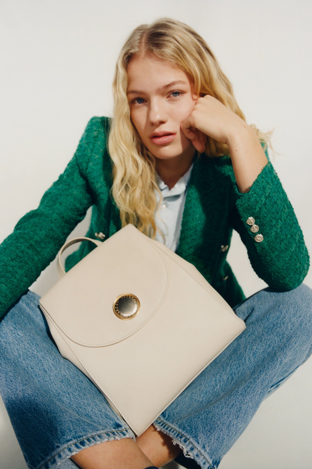 Раница Lasocki MLP-K-008-80-01 БЯЛ