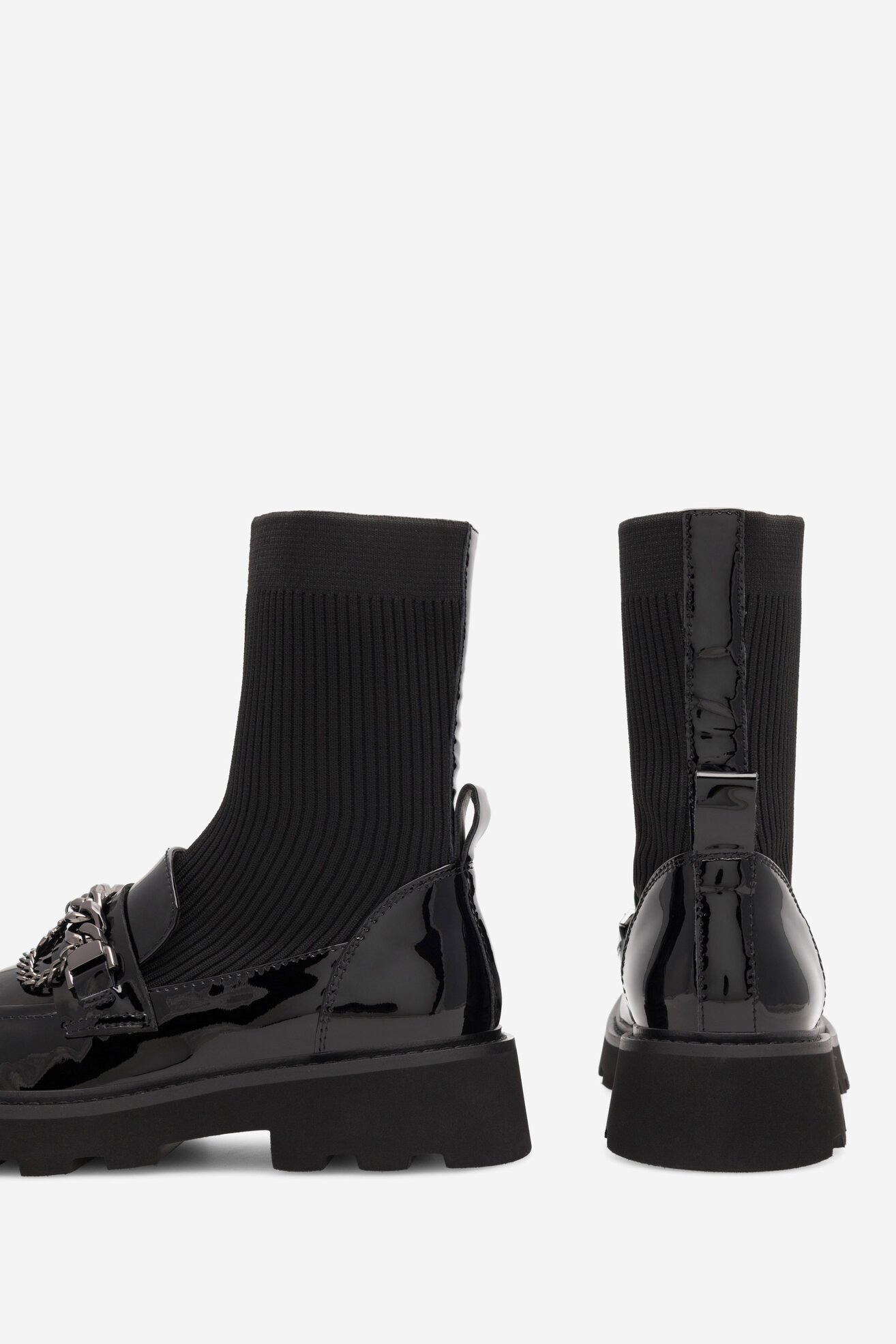 Botki EVA MINGE BACAU-V1063-119-1 Czarny