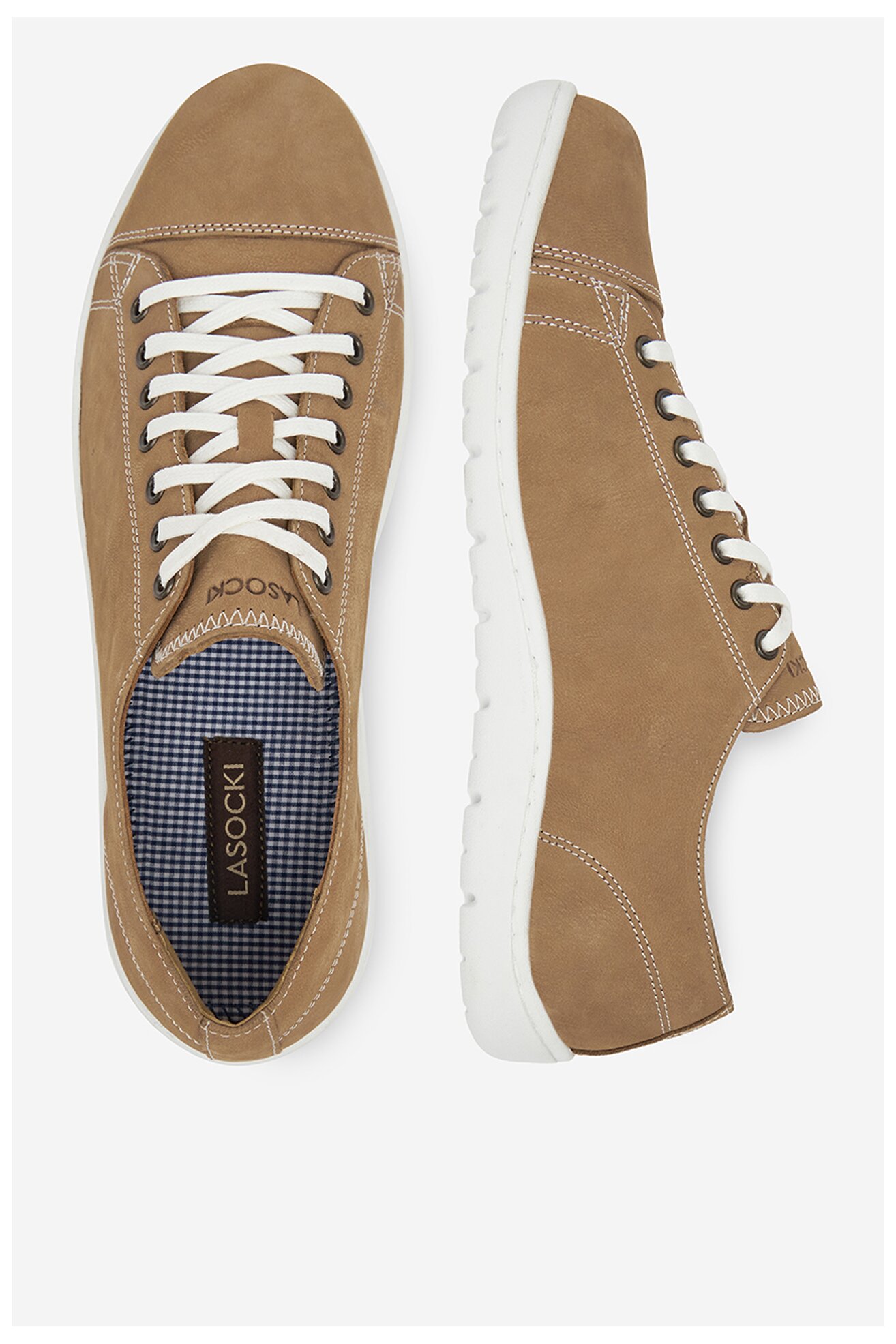 Półbuty Lasocki DUNINO-18 MB Camel