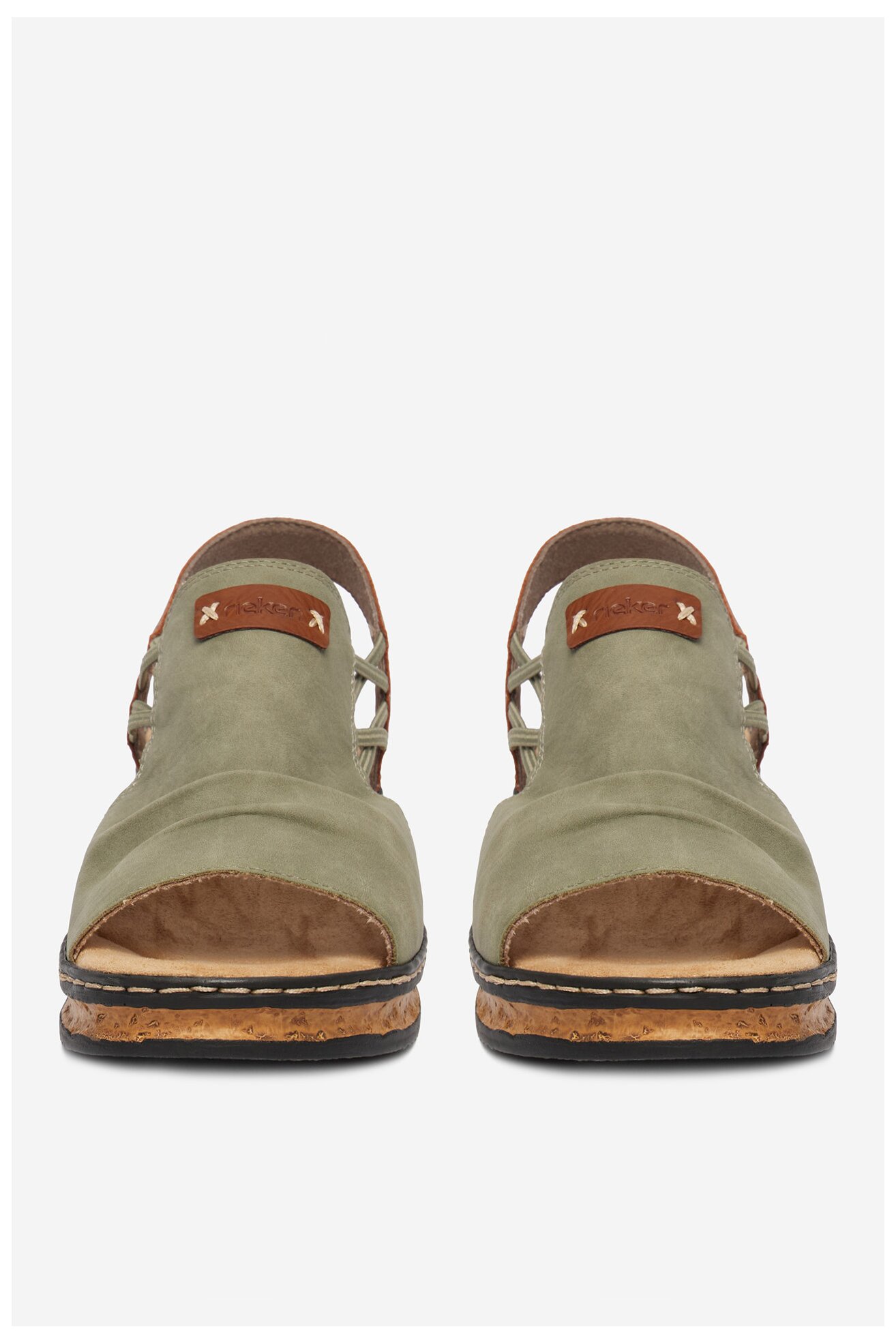 Сандали Rieker CEO-62962-52 СВЕТЛОМАСЛИНЕН