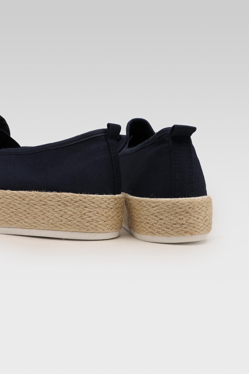 
                Jenny Fairy - Espadryle na koturnie z platformą boho - 5903698575971