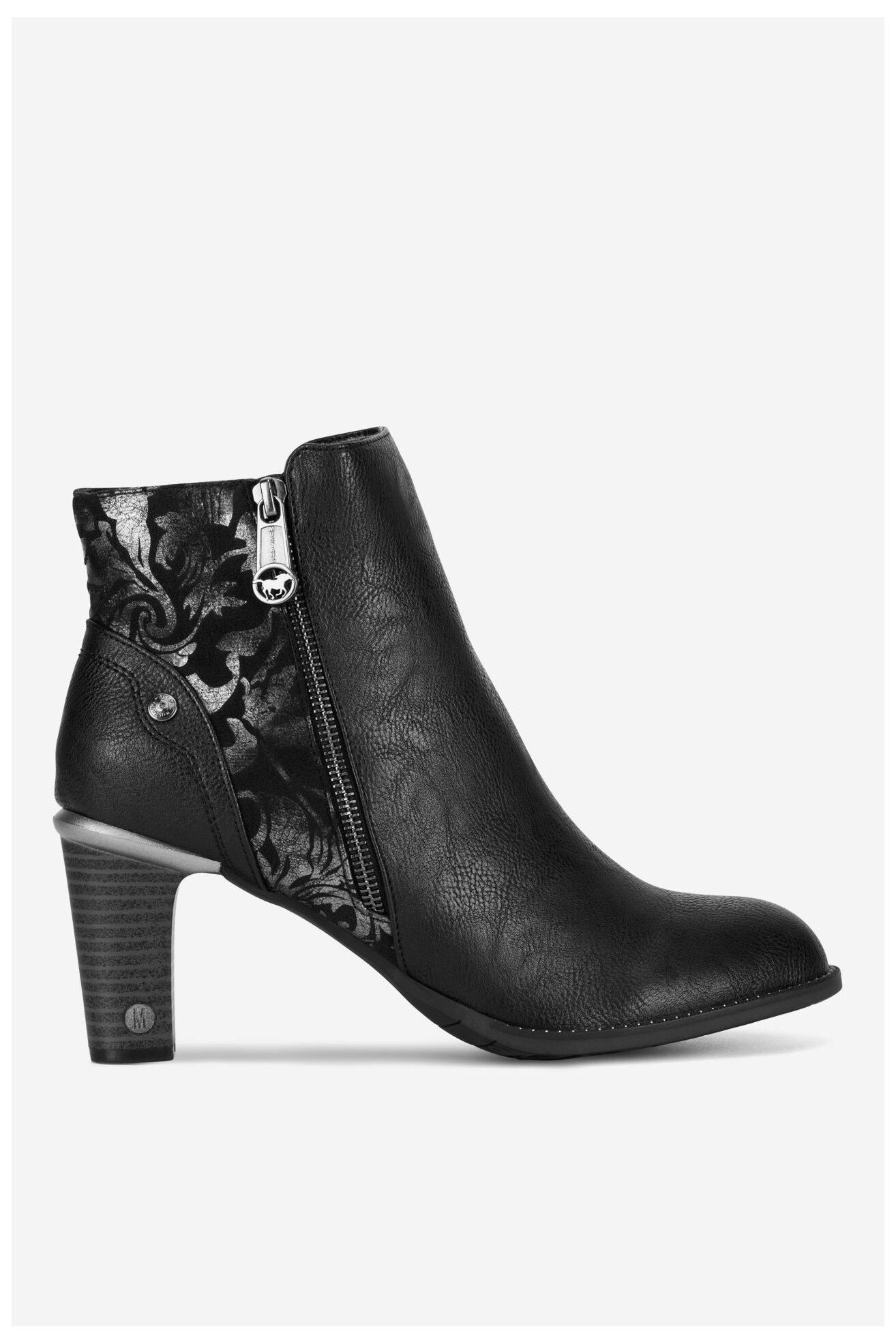 Bokacsizma Mustang 1335-501 FEKETE