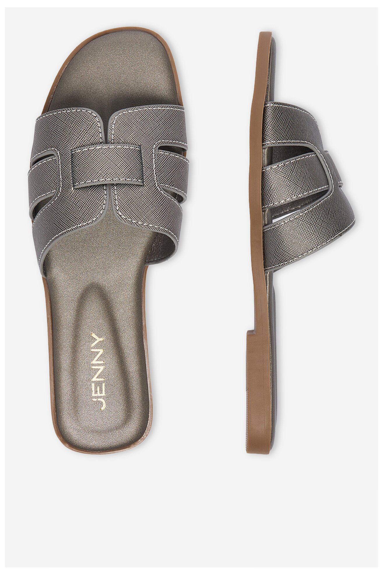 Klapki Jenny CEO-LB-F1061 Szary