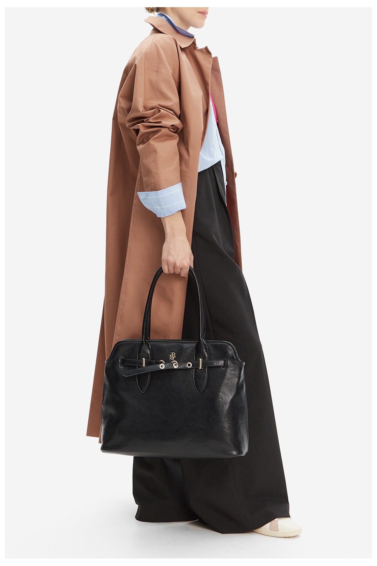 Geantă de mână Badura C-ADIANA-LDA8066 NEGRU