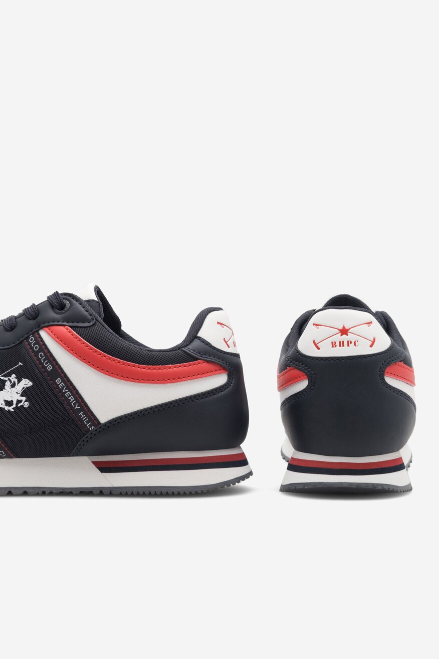 Sneakers Beverly Hills Polo Club BOWIE-01 Granatowy - CCC.eu