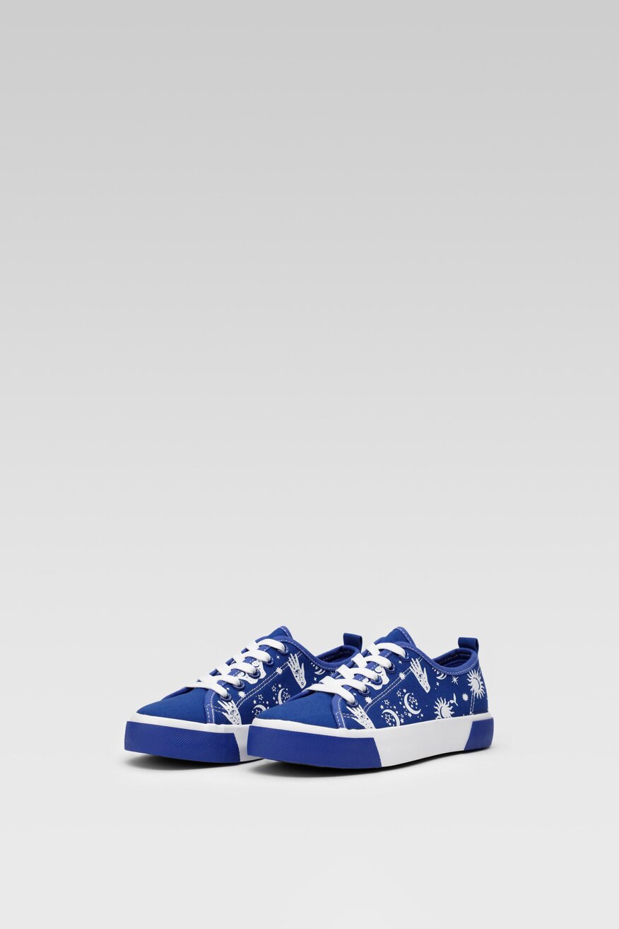 
                Nelli Blu - Trampki z printem - 5904862074535