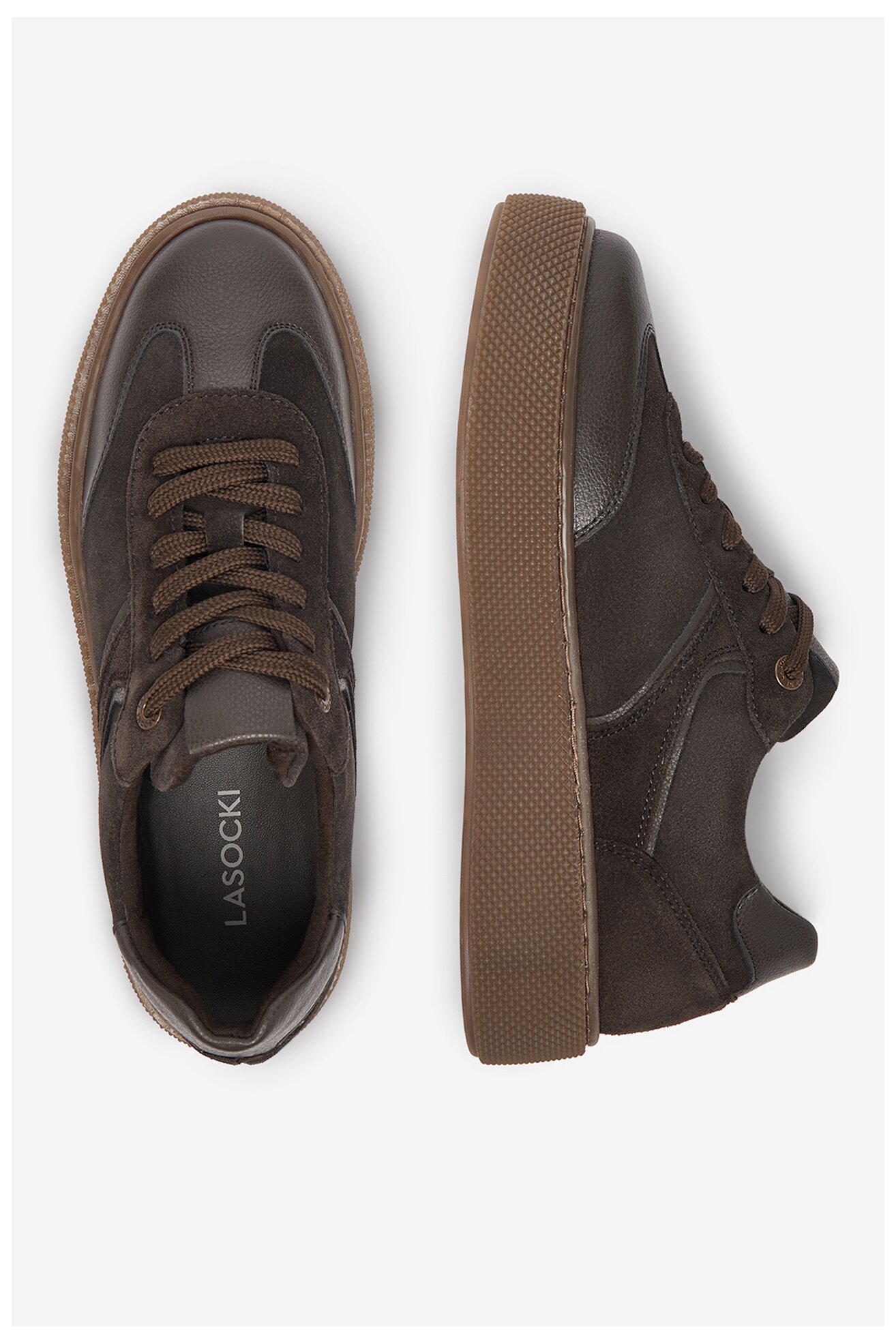 Sneakers Lasocki CEO-WI23-CRICKIT-01 Brązowy ciemny