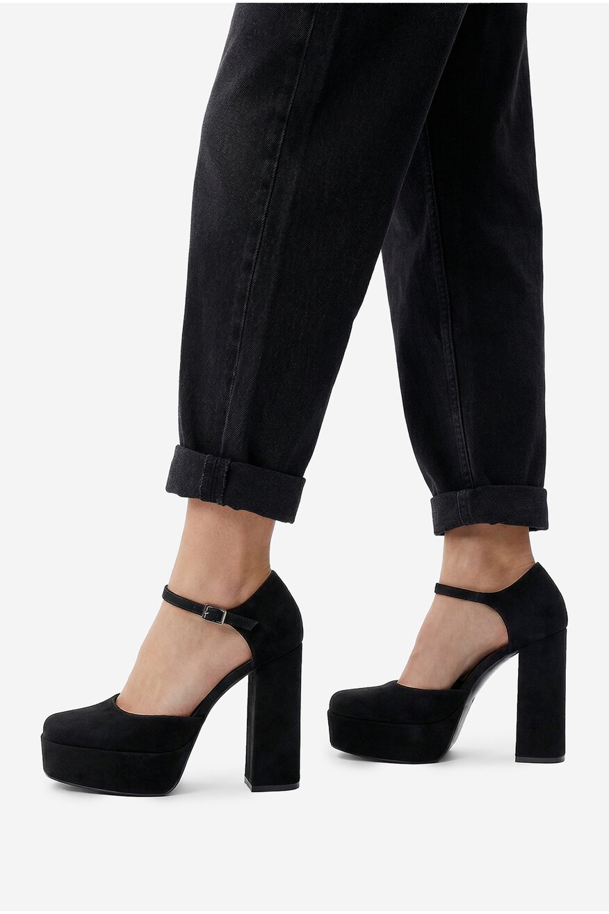 
                Туфлі-Човники EVA MINGE ЧОРНИЙ - 5906751274224