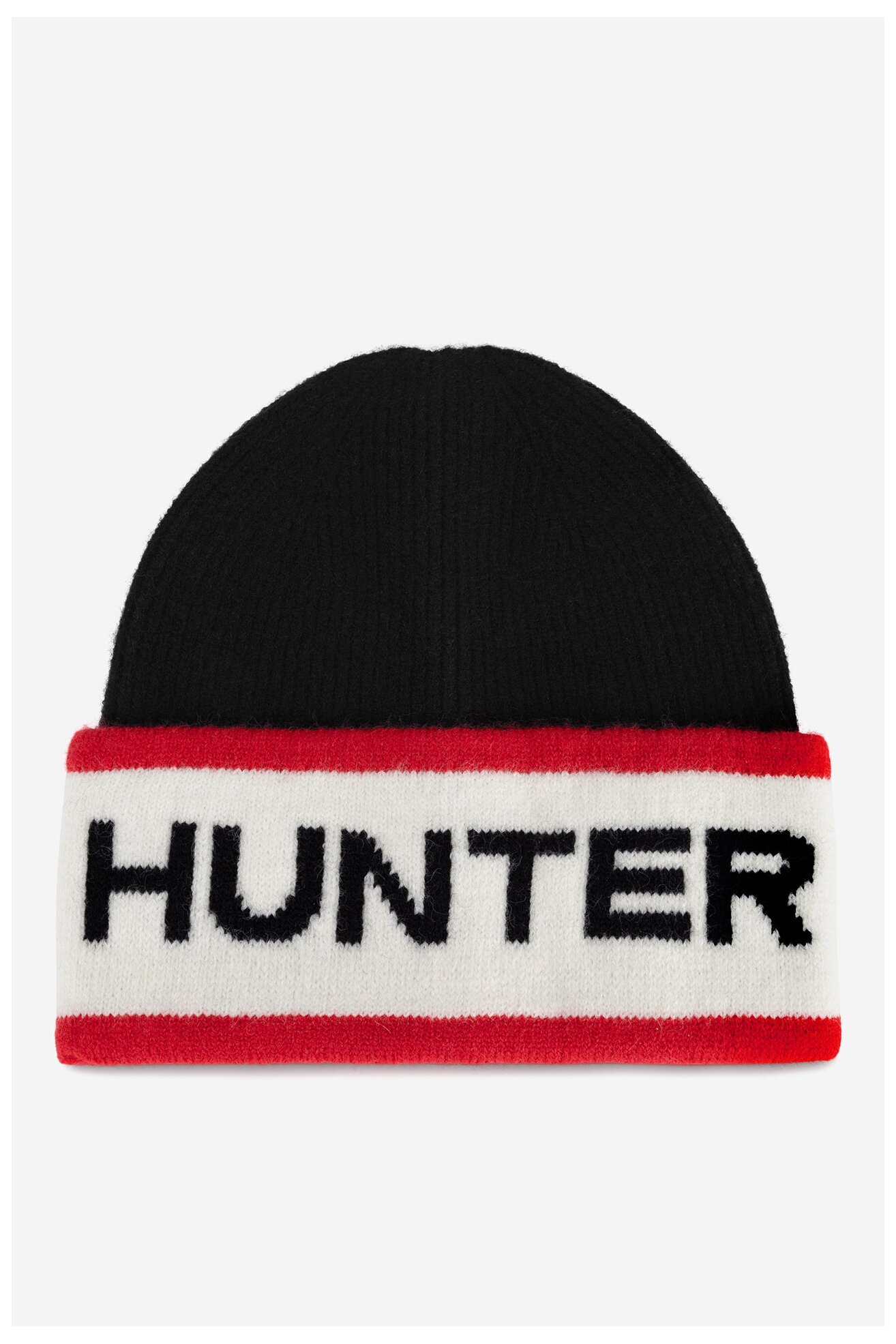 uniszex sapka HUNTER HTR-U3-001-AW24 FEKETE