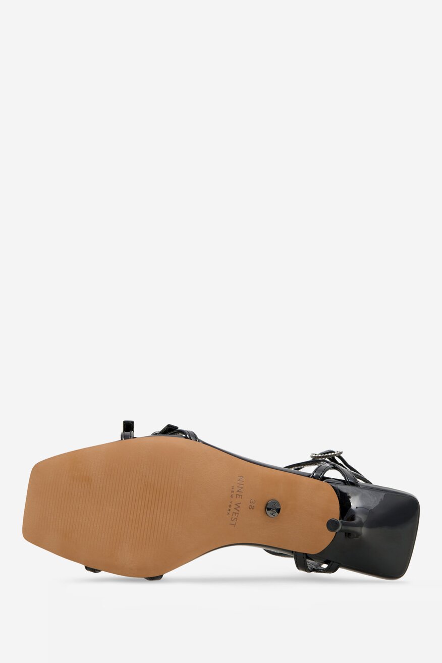 Sandály NINE WEST ČERNÁ - 5905588473855