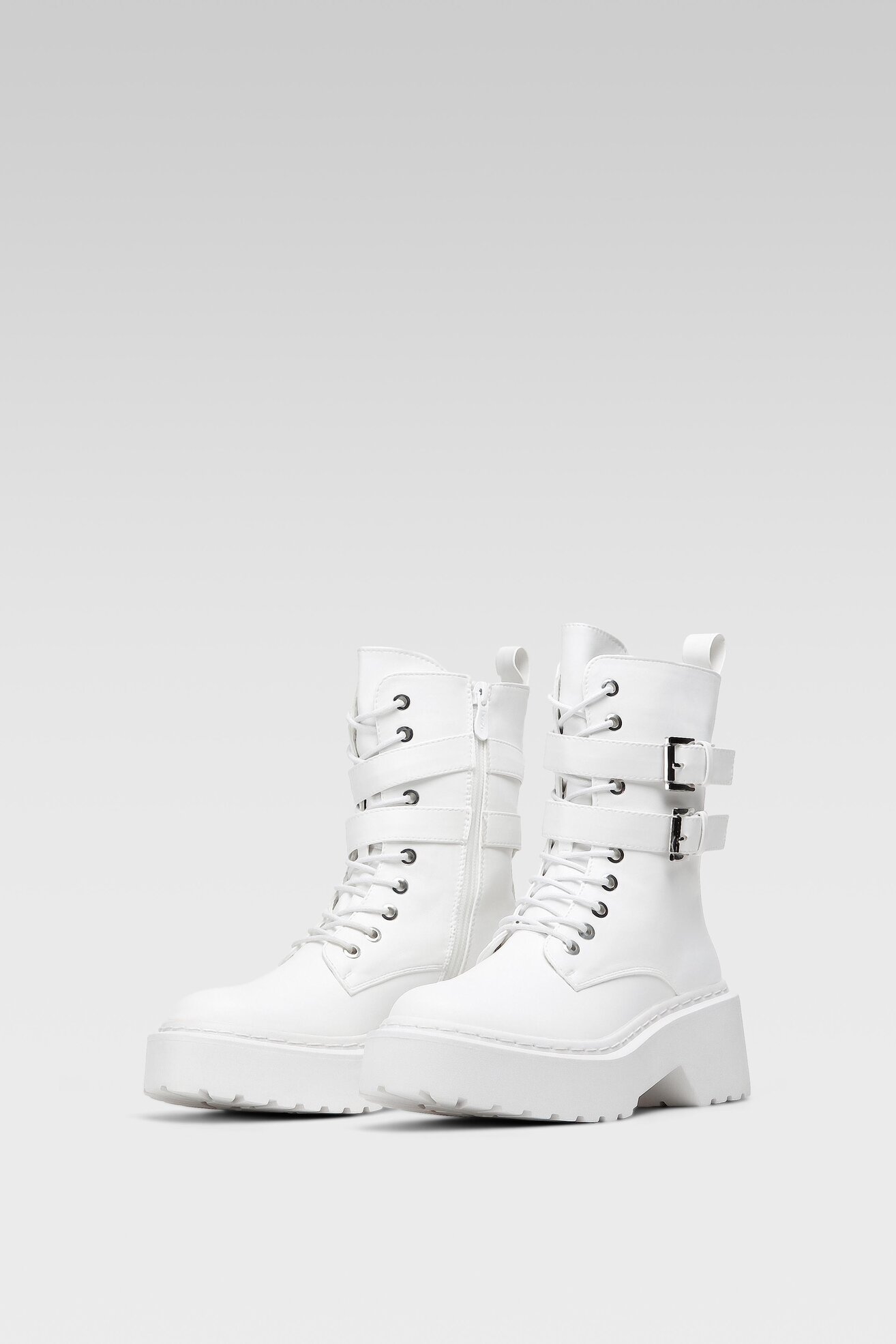 Trzewiki DeeZee WS5656-01 Biały