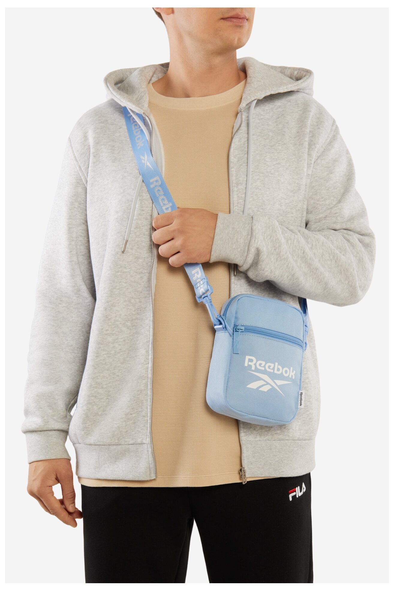 Férfi táska Reebok RBK-010-CCC-06 VILÁGOSKÉK