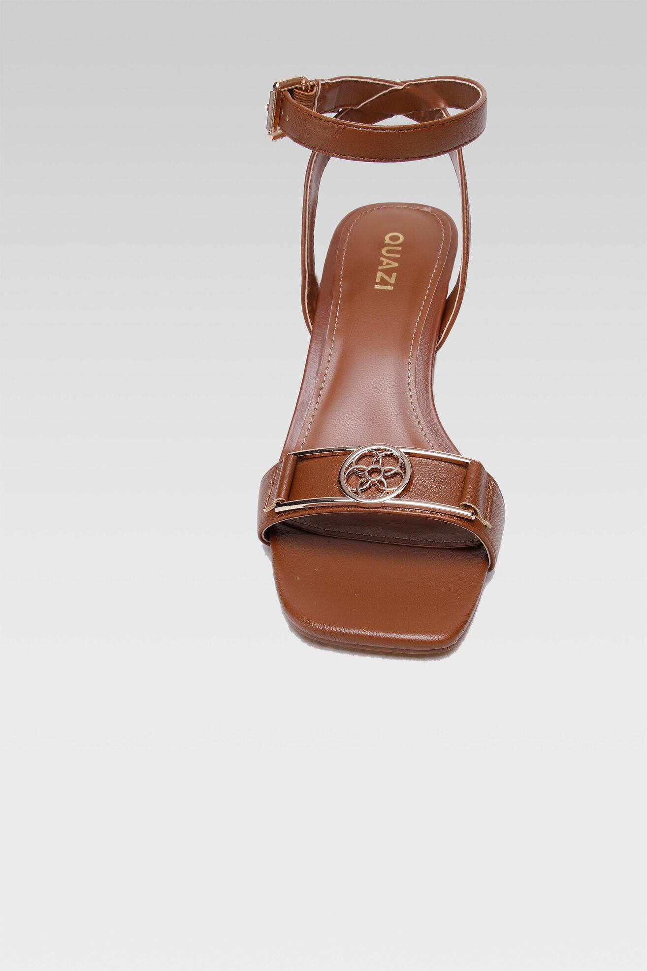 Sandały Quazi LS5454-07 Brązowy