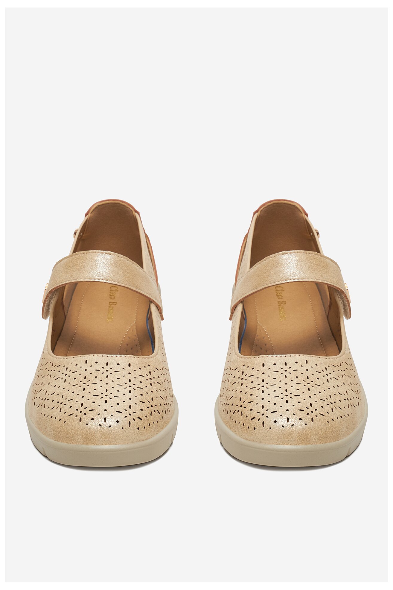 Pantofi casual Clara Barson WFA3588-1 BEJ