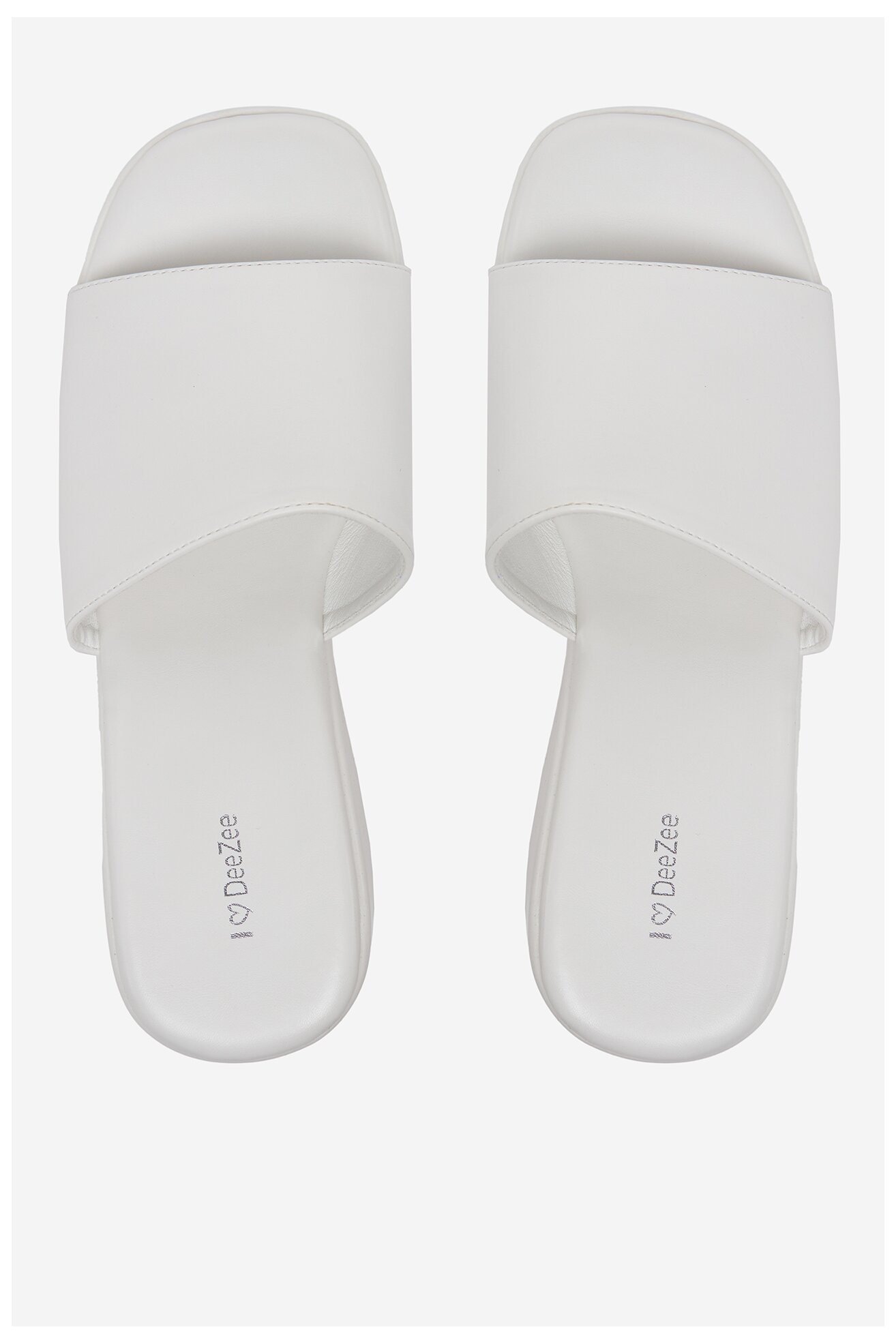 Șlapi DeeZee E0014-1 ALB