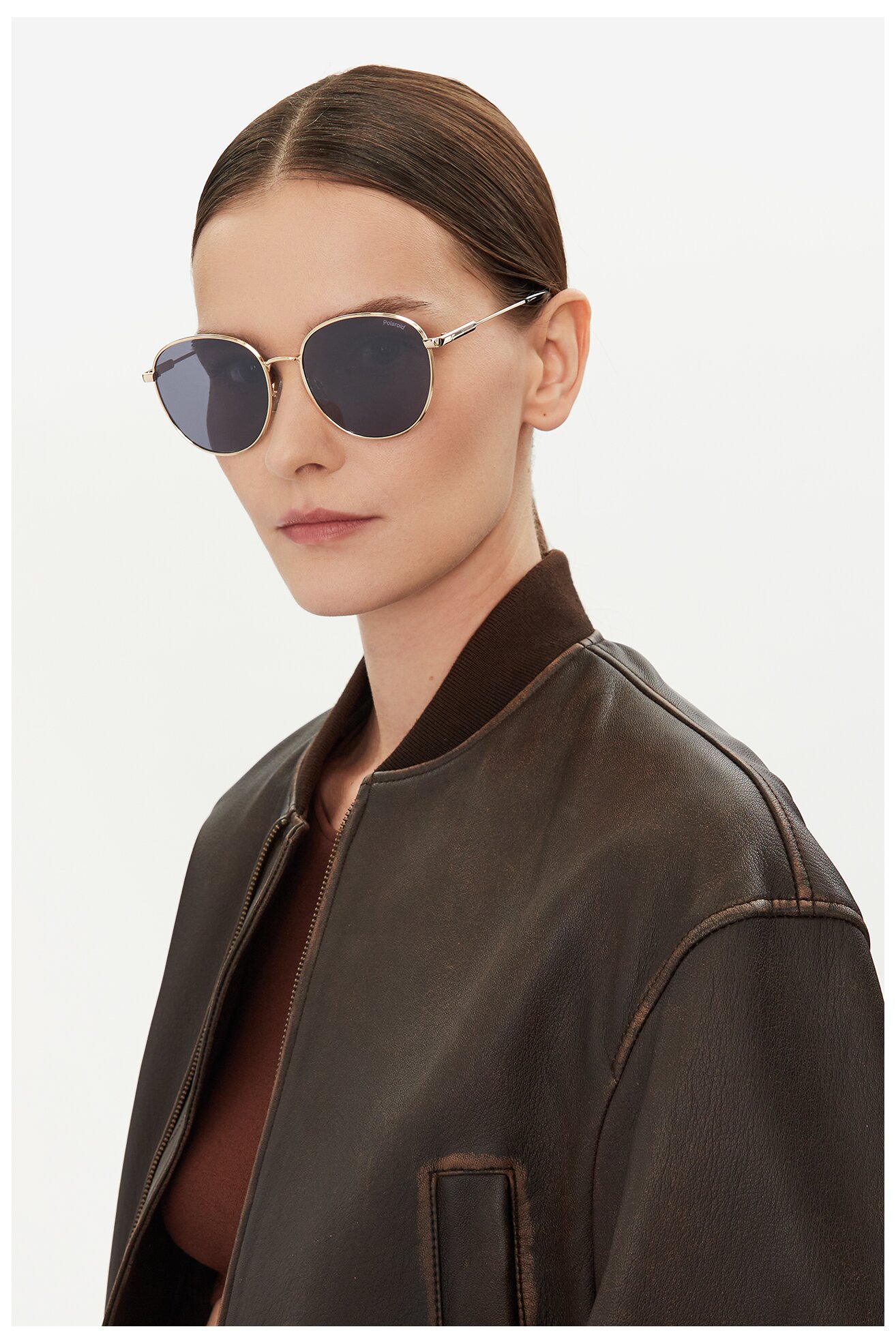 Okulary unisex Polaroid C PLD 6215/S/XN Złoty